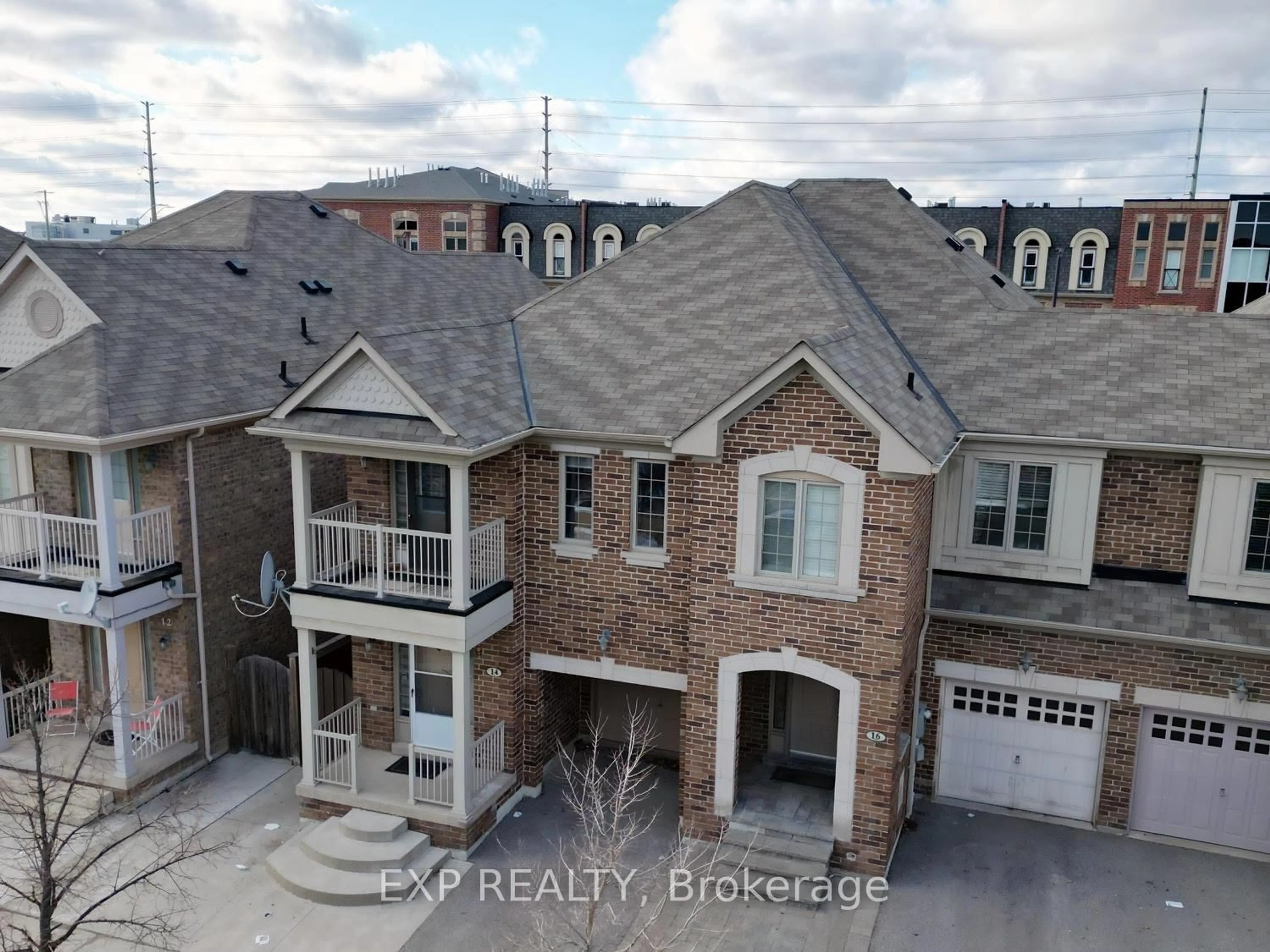 A pic from outside/outdoor area/front of a property/back of a property/a pic from drone, unknown for 16 Coranto Way, Vaughan Ontario L4H 3P6