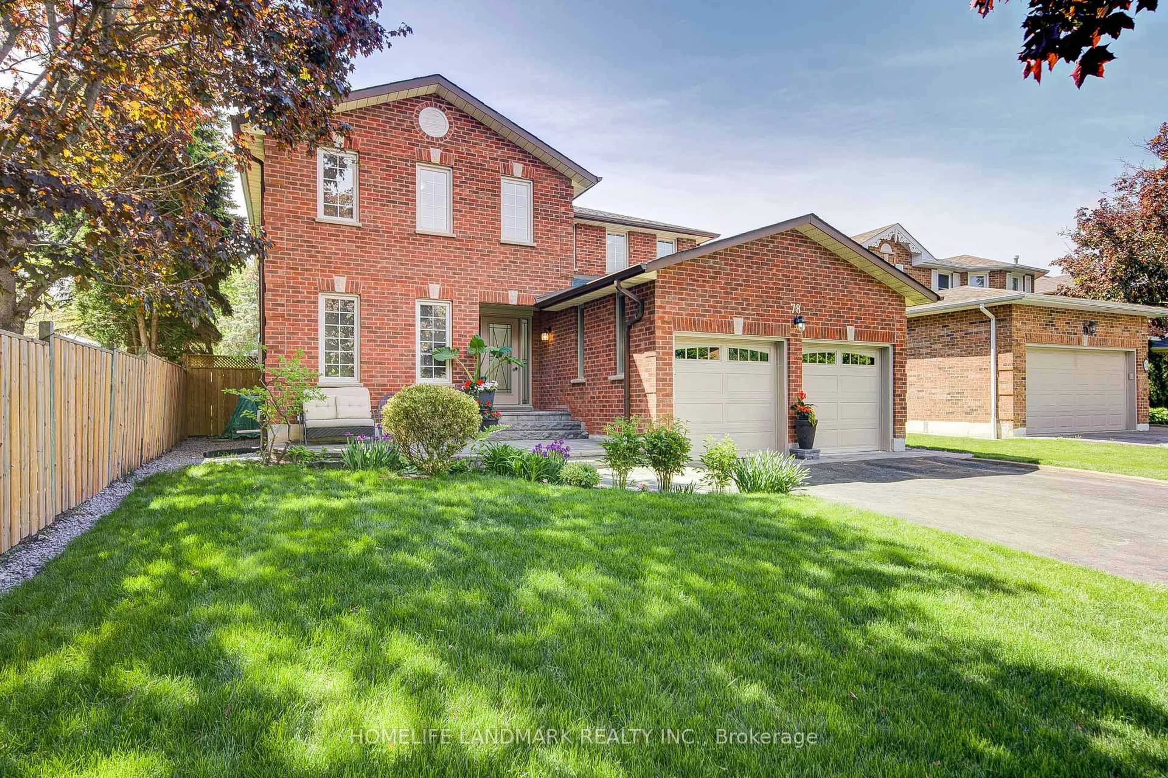Home with brick exterior material, street for 78 Doris Cres, Newmarket Ontario L3Y 7V4
