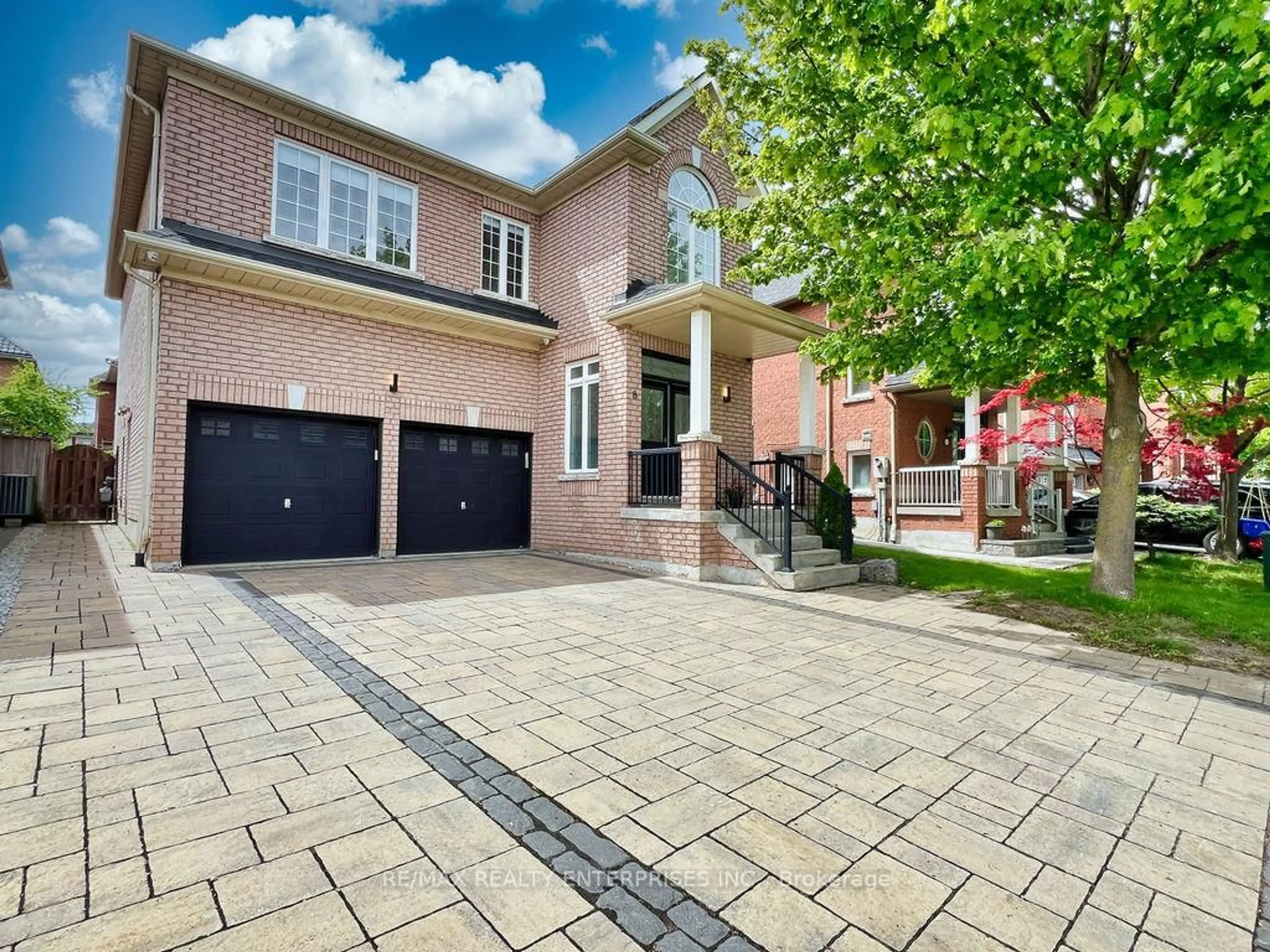 Home with brick exterior material, street for 8 Wood Dale Rd, Vaughan Ontario L4K 5S8