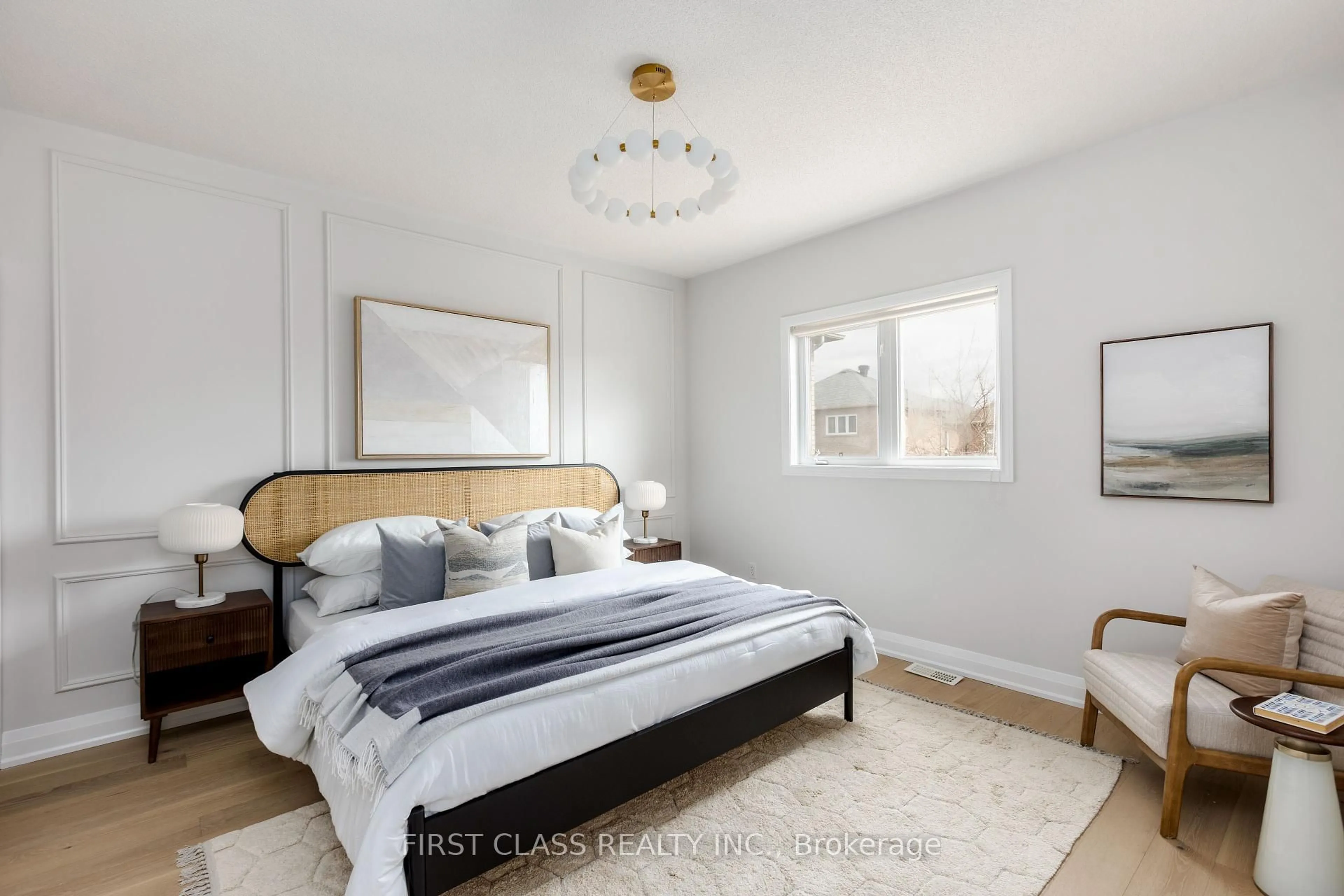 Bedroom with bed, unknown for 58 Kiwi Cres, Richmond Hill Ontario L4S 2H6