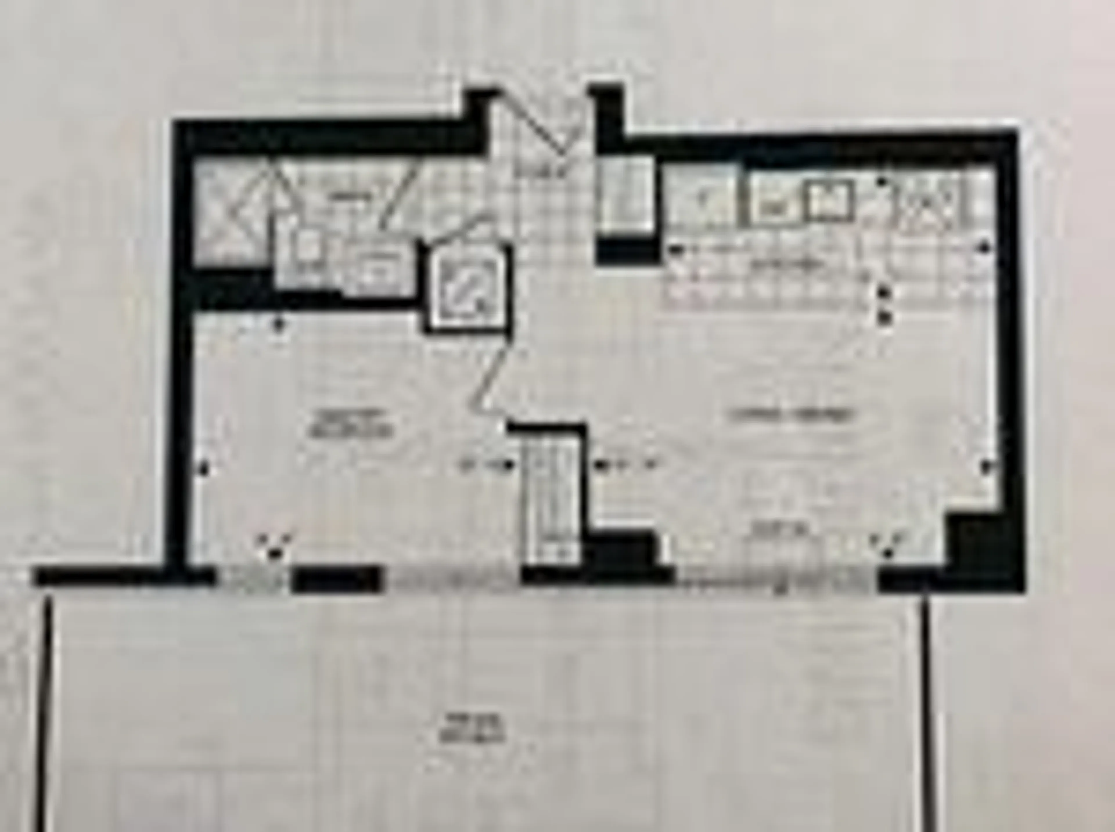 Floor plan for 9191 Yonge St #404 SW, Richmond Hill Ontario L4C 1E2