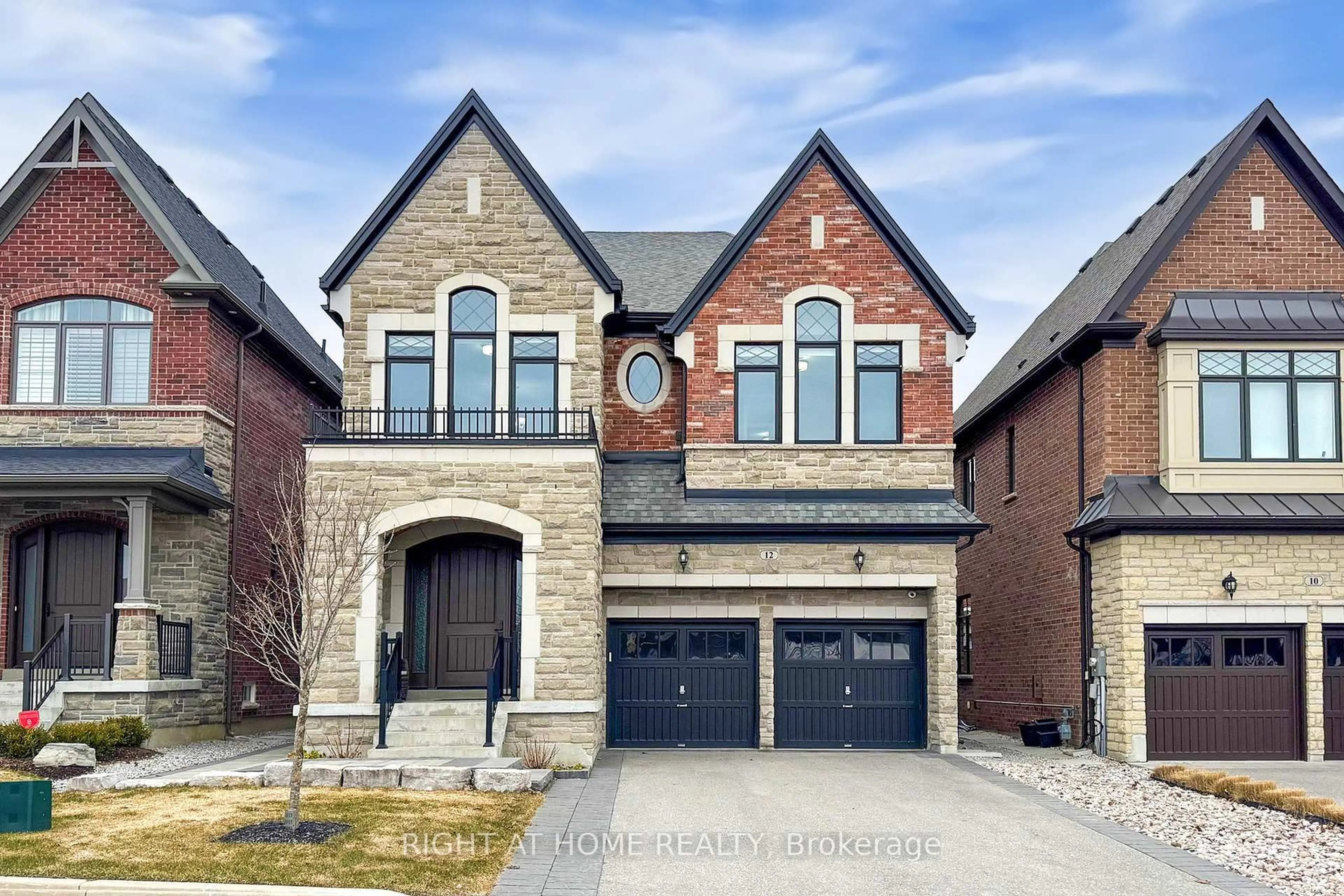 Home with brick exterior material, street for 12 King Blvd, King Ontario L7B 0M8