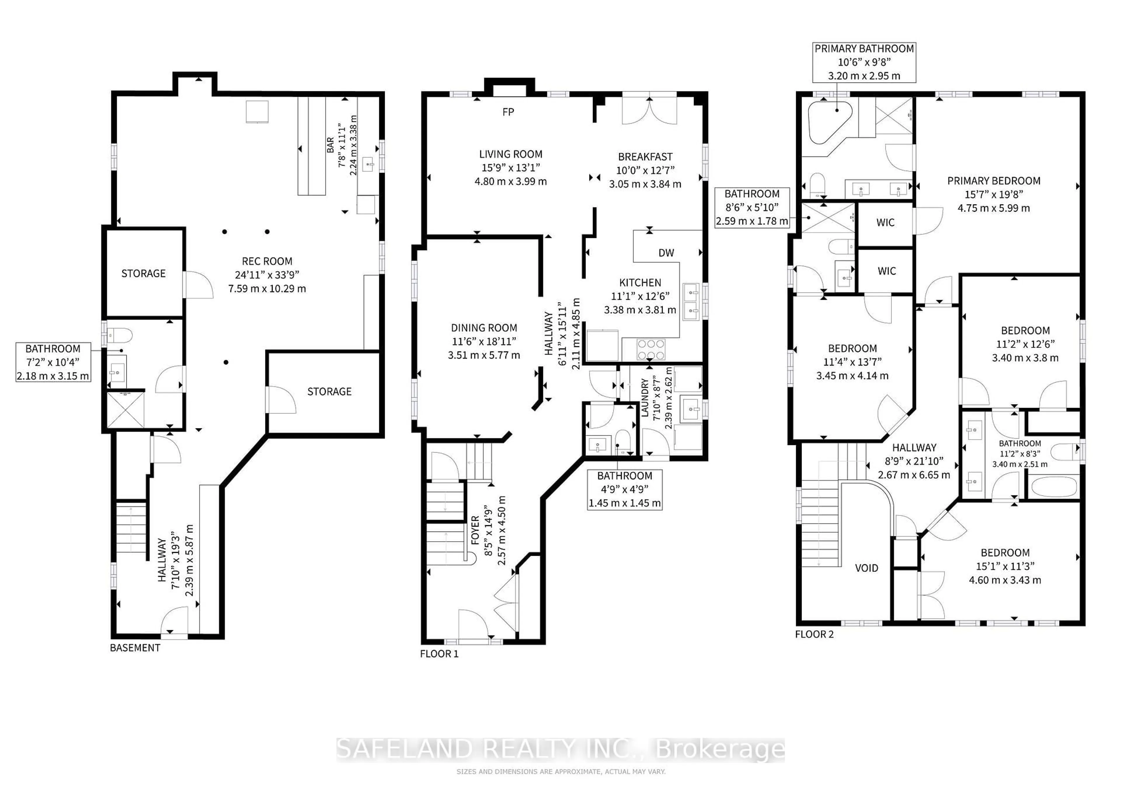 Floor plan for 29 Riverhill Dr, Vaughan Ontario L6A 4S3
