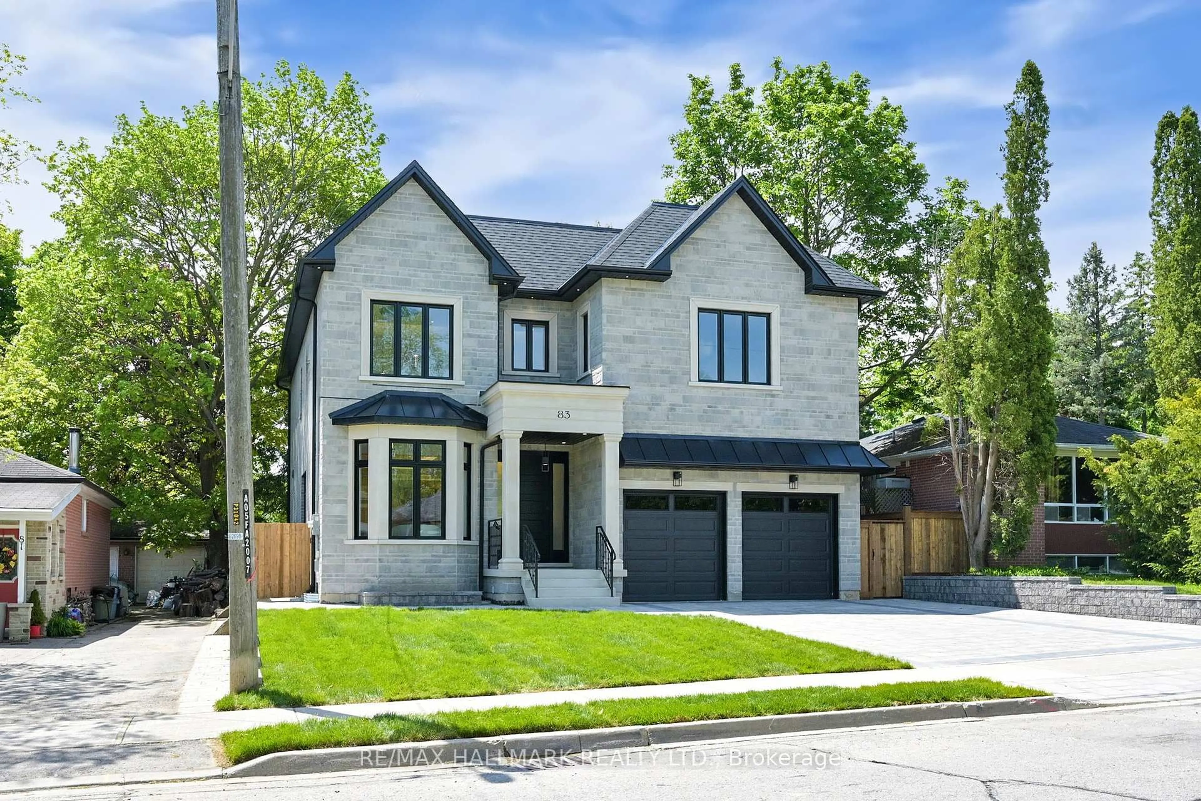 Home with brick exterior material, street for 83 Richardson Dr, Aurora Ontario L4G 1Z4