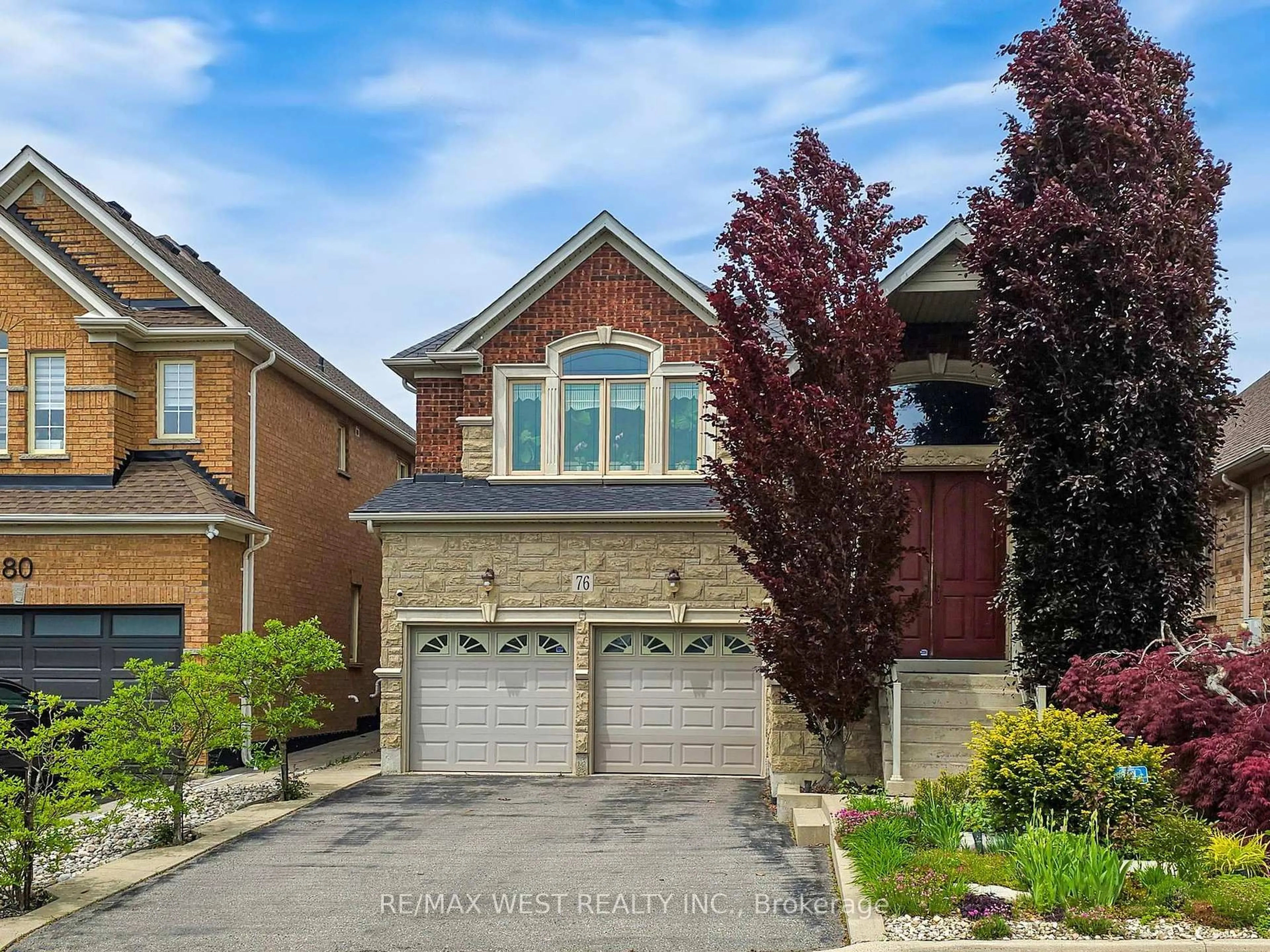 Home with brick exterior material, street for 76 Petticoat Rd, Vaughan Ontario L6A 0L8