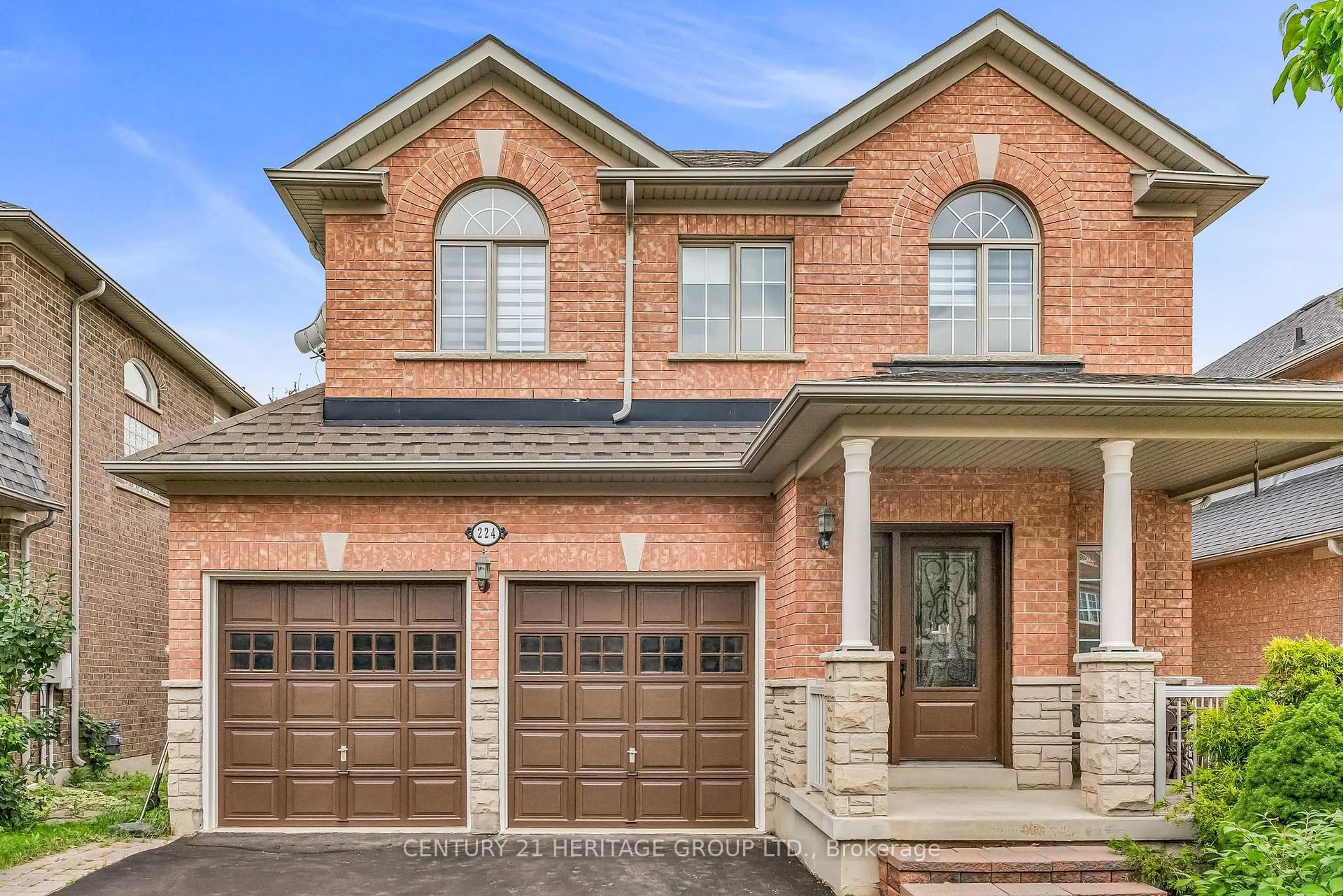 Home with brick exterior material, street for 224 Summeridge Dr, Vaughan Ontario L4J 8T2