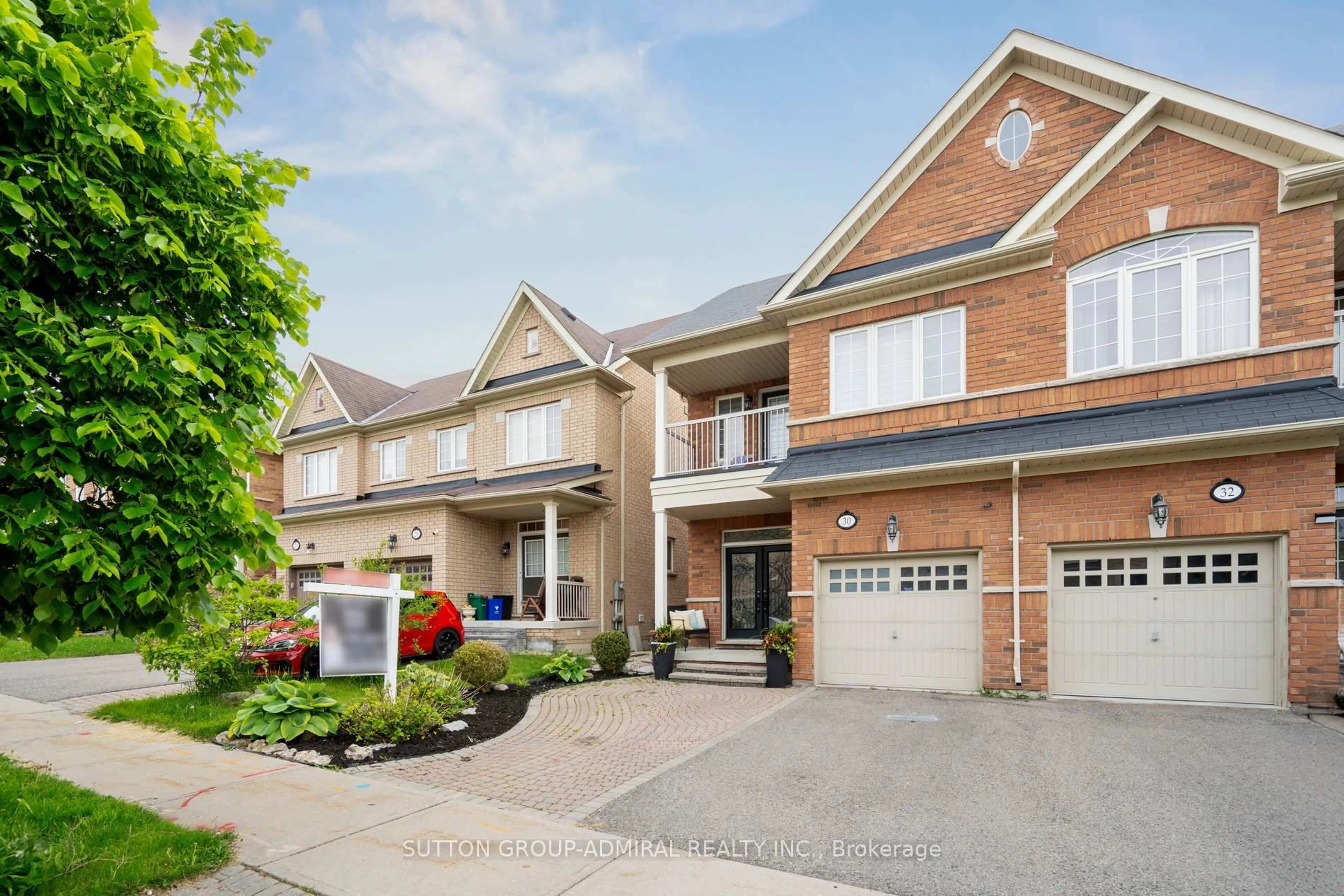 Home with brick exterior material, street for 30 Blue Grouse Rd, Vaughan Ontario L6A 4B9