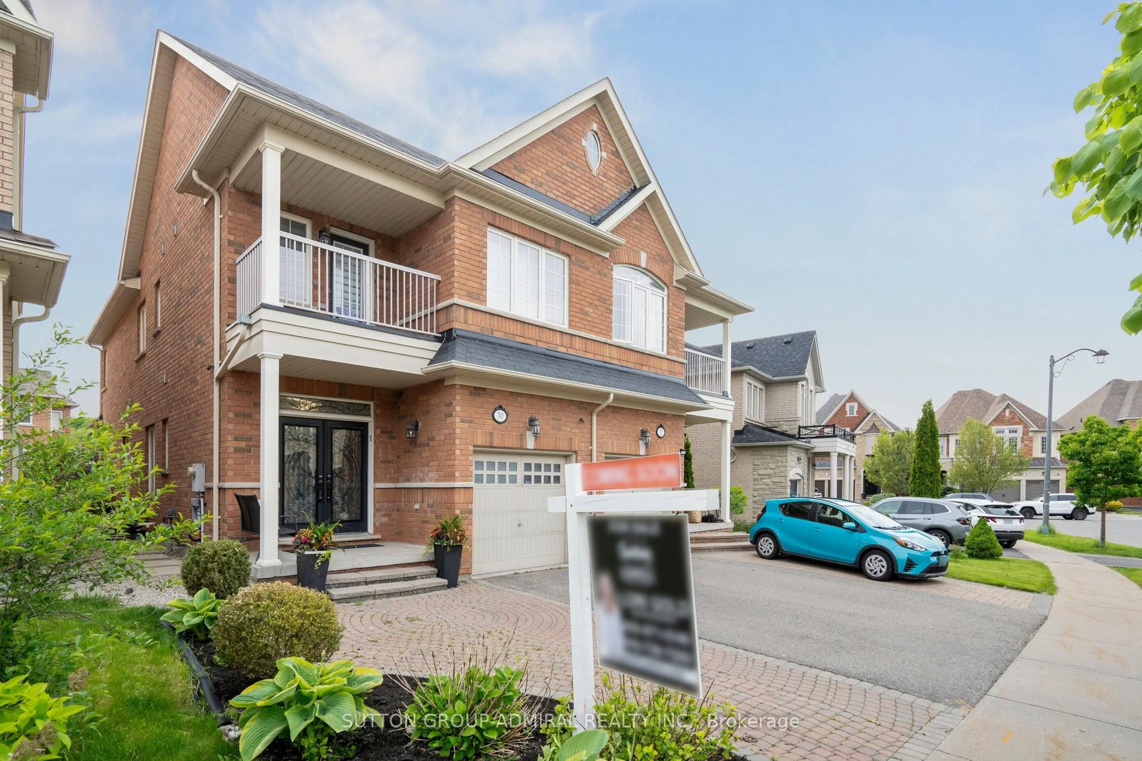 Home with brick exterior material, street for 30 Blue Grouse Rd, Vaughan Ontario L6A 4B9