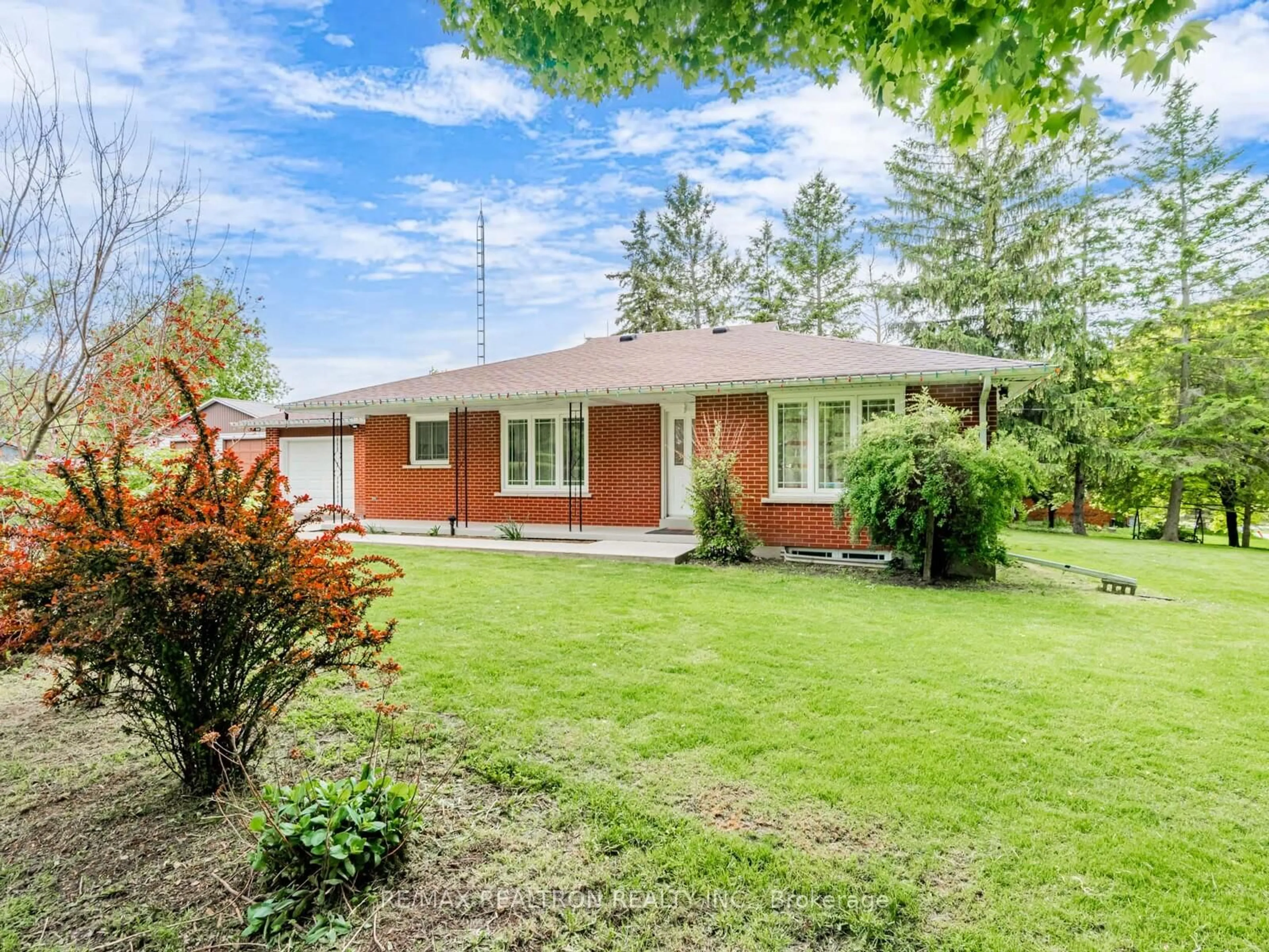 Home with brick exterior material, street for 6041 3rd Line, New Tecumseth Ontario L0G 1W0
