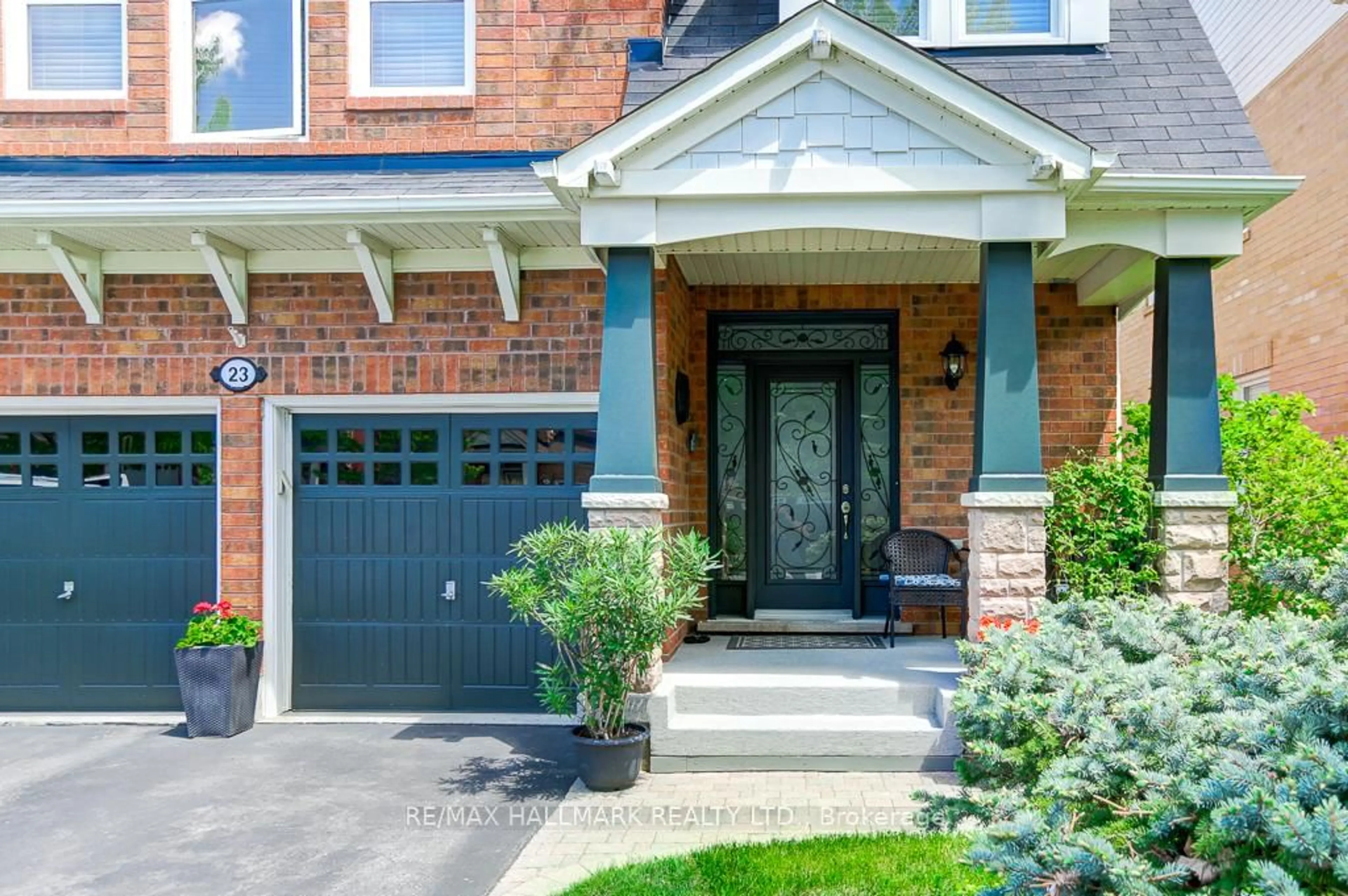Home with brick exterior material, street for 23 Myron St, Whitchurch-Stouffville Ontario L4A 0M1