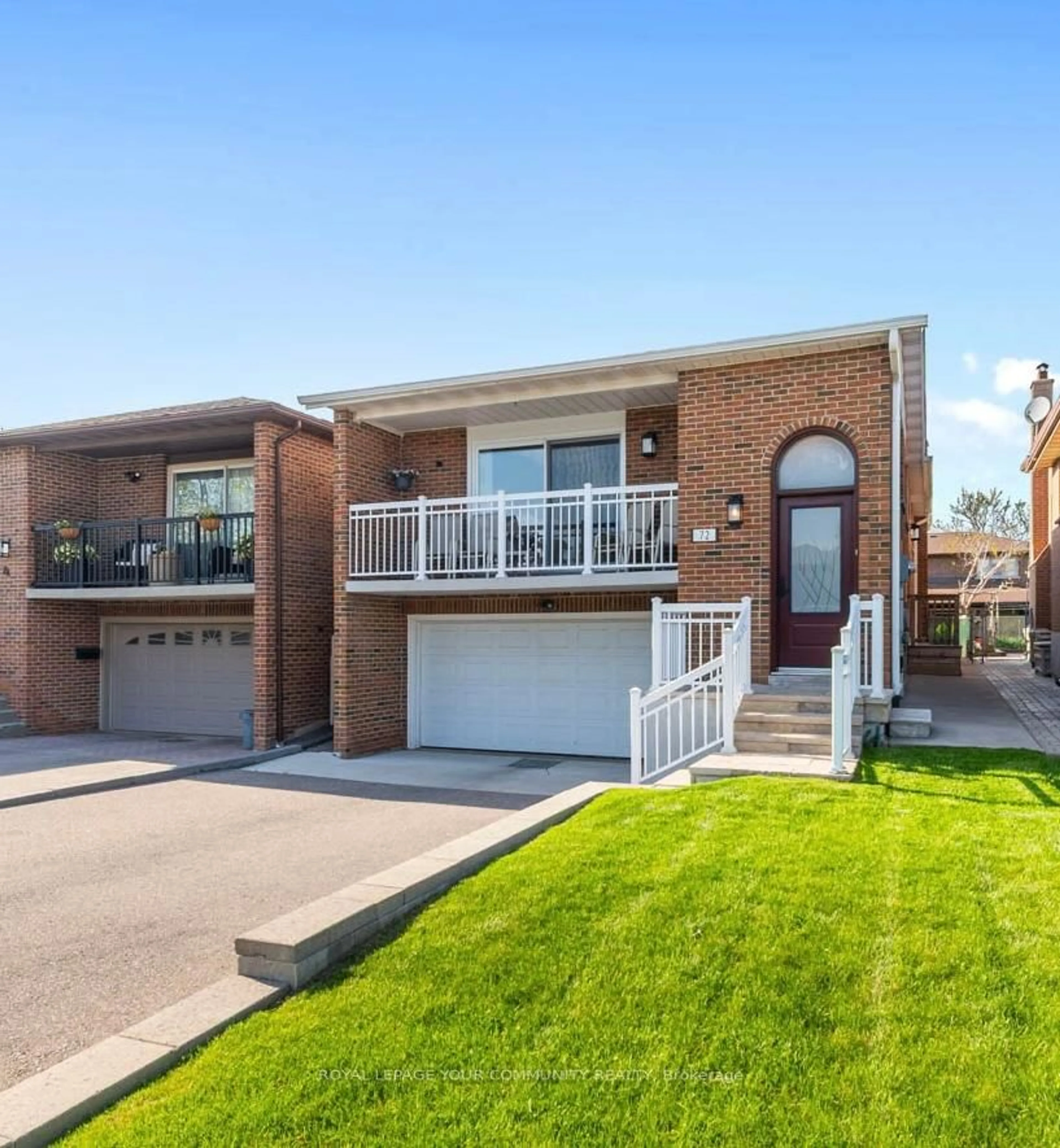 Home with brick exterior material, street for 72 Ashburn Cres, Vaughan Ontario L4L 1G9