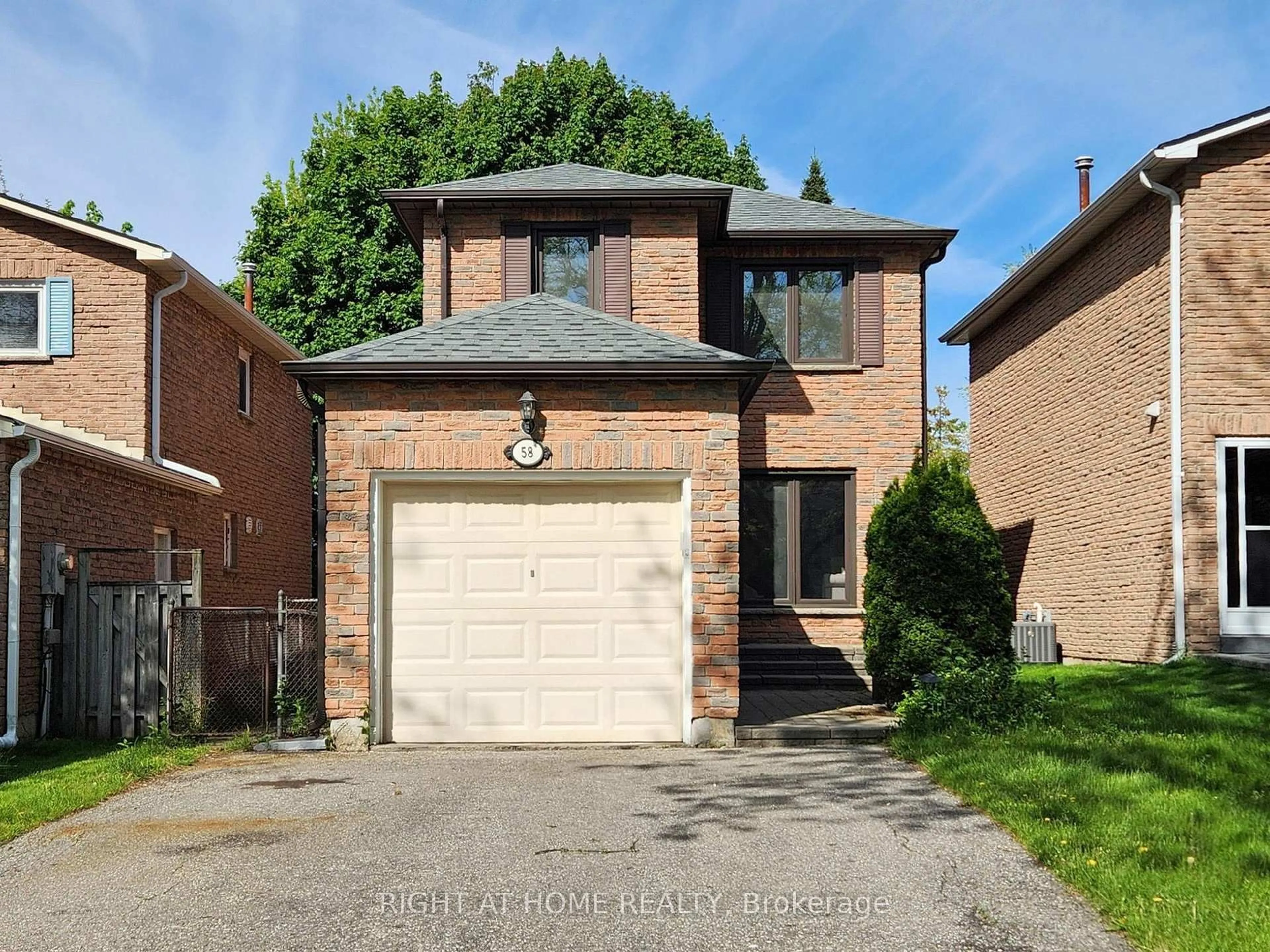 Home with brick exterior material, street for 58 Mercer Cres, Markham Ontario L3P 4K3