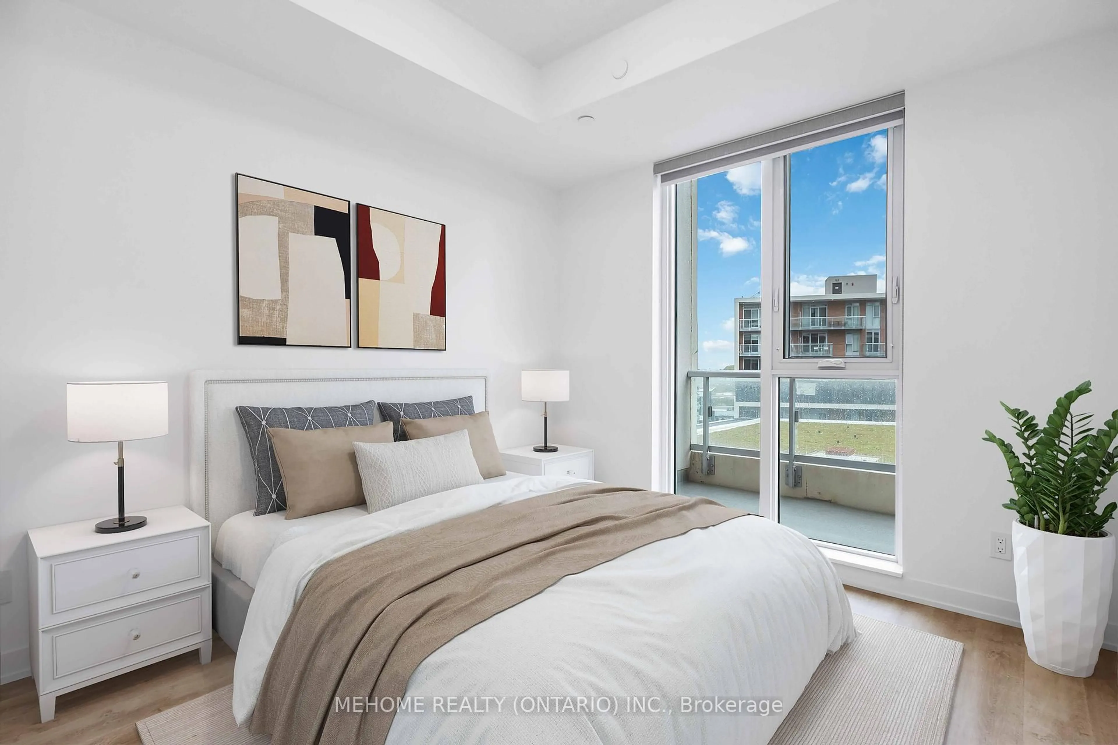 Bedroom with bed, unknown for 292 Verdale Crossing #1214, Markham Ontario L6G 0H6
