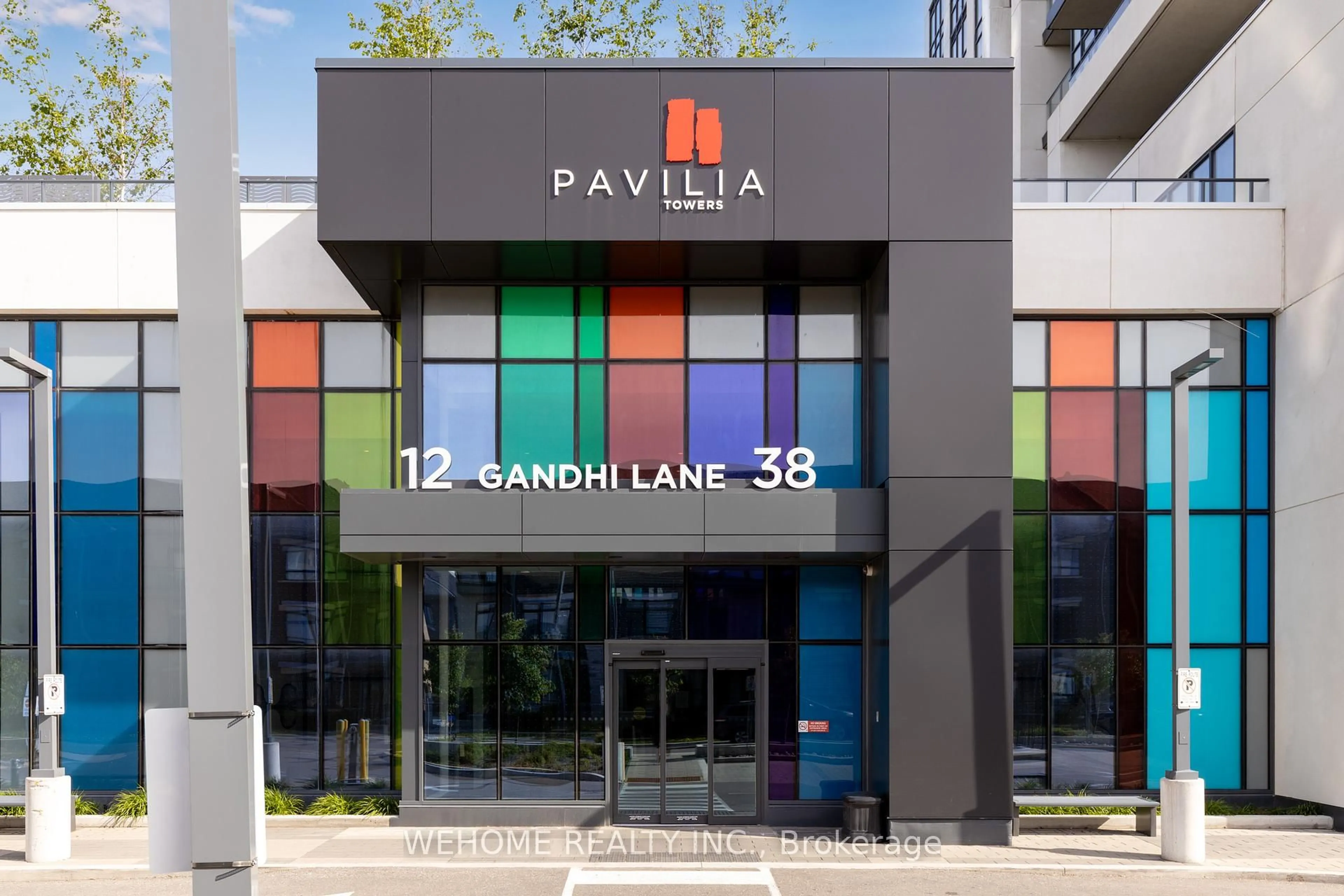 Indoor foyer for 12 Gandhi Lane #2207, Markham Ontario L3T 0G8