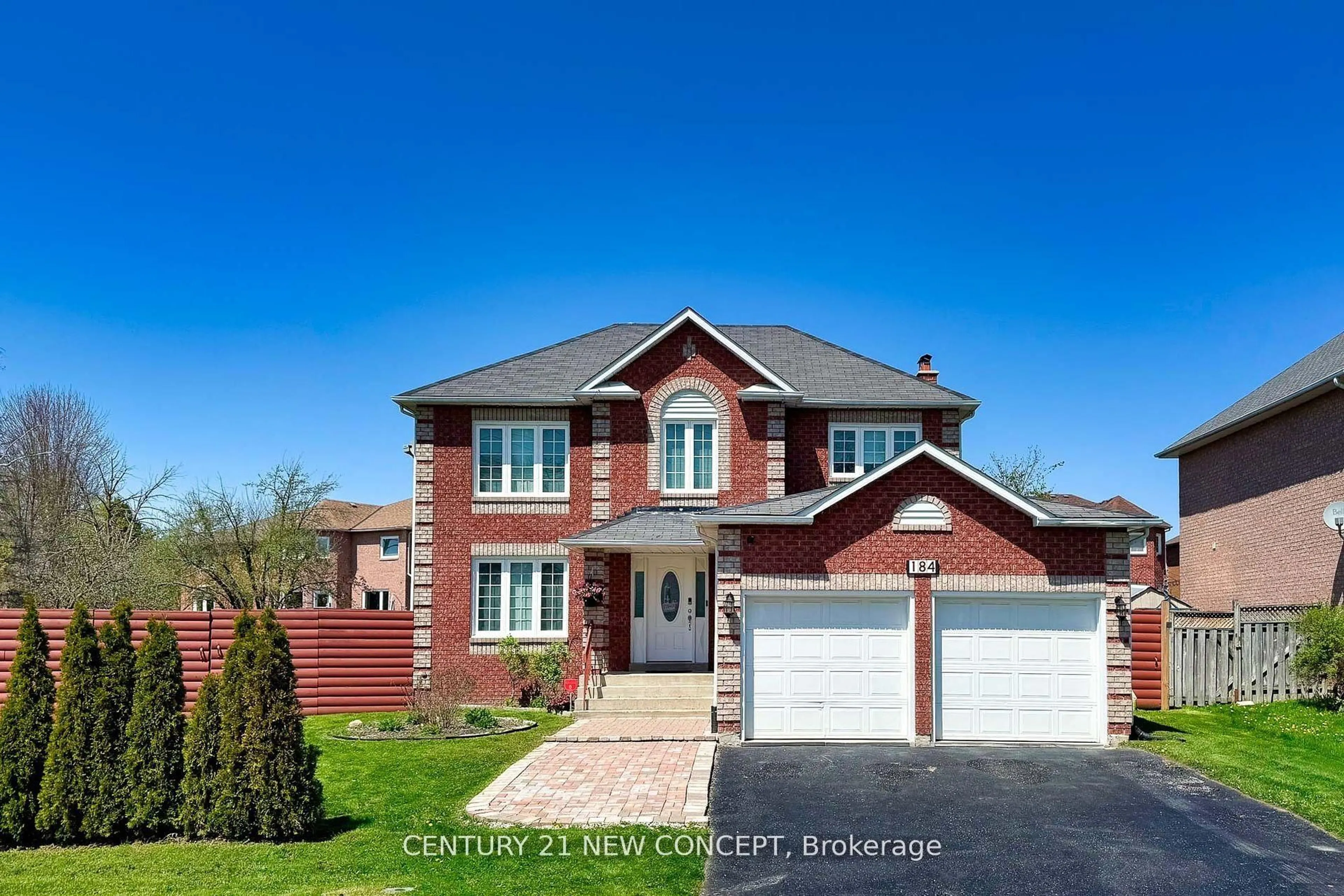 Home with brick exterior material, street for 184 Gwendolyn Blvd, Georgina Ontario L4P 3V7