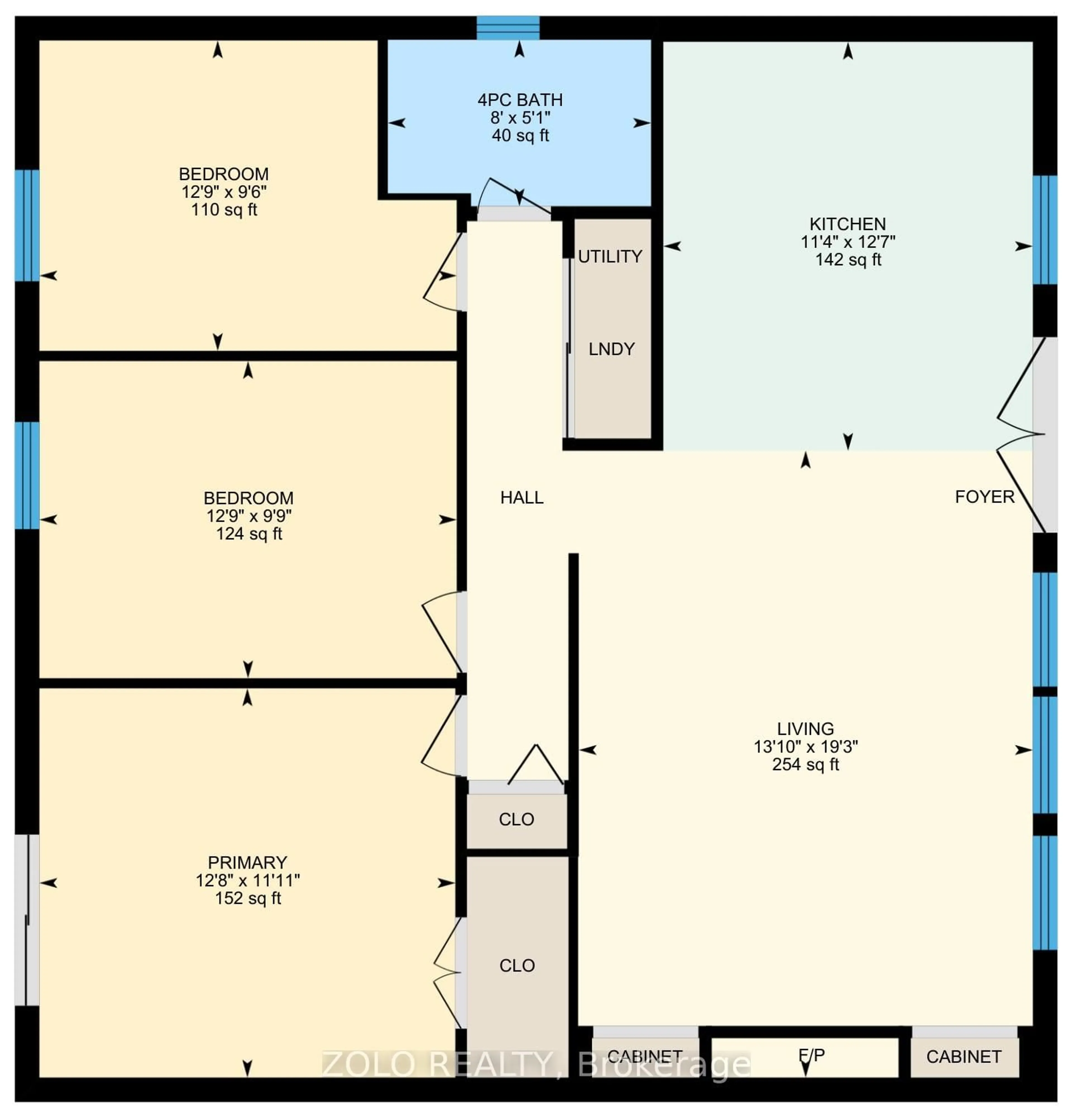Floor plan for 1055 Balsam Rd, Innisfil Ontario L0L 1C0