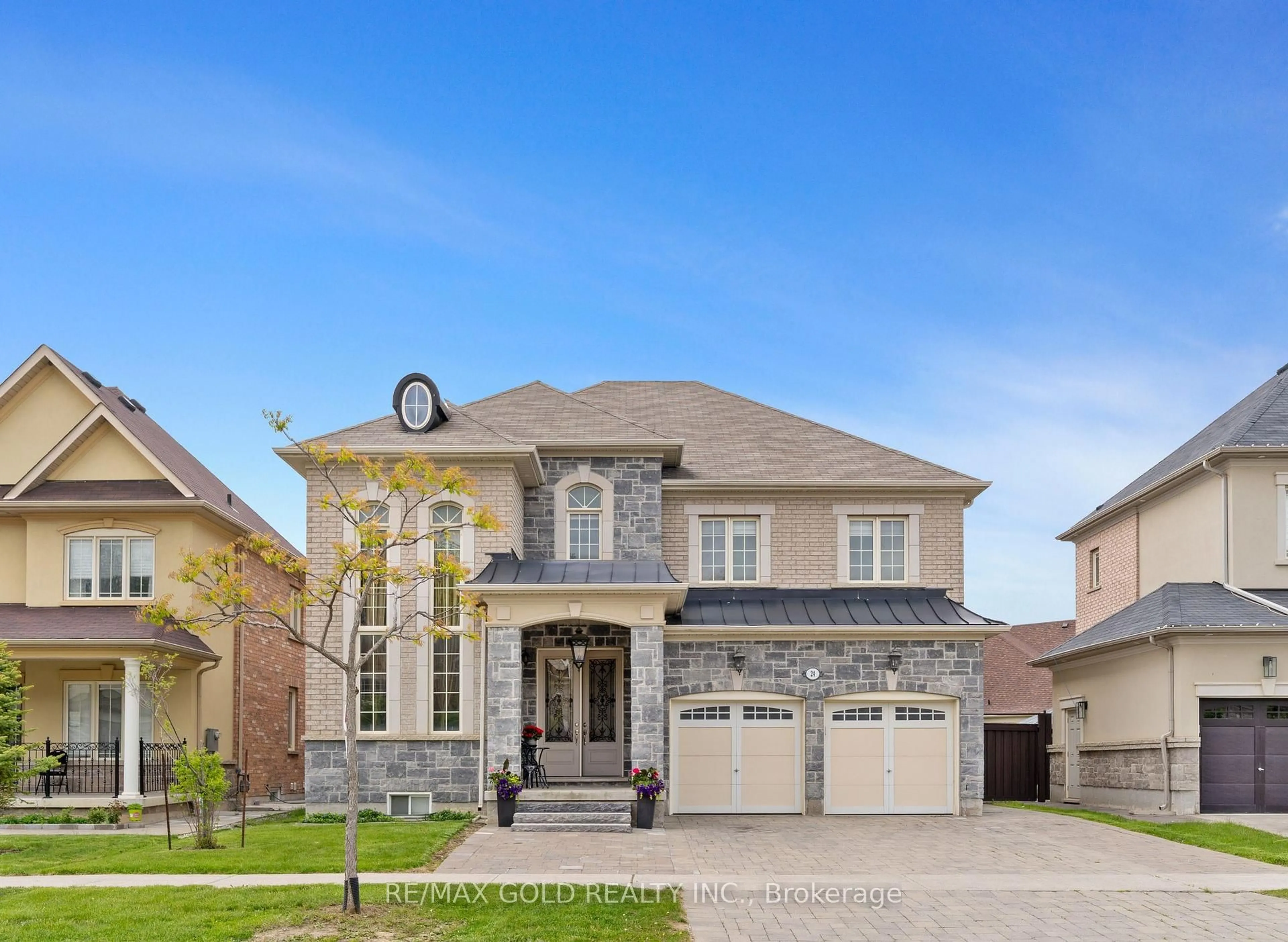 Home with brick exterior material, street for 24 Finland Dr, Vaughan Ontario L4H 4A2