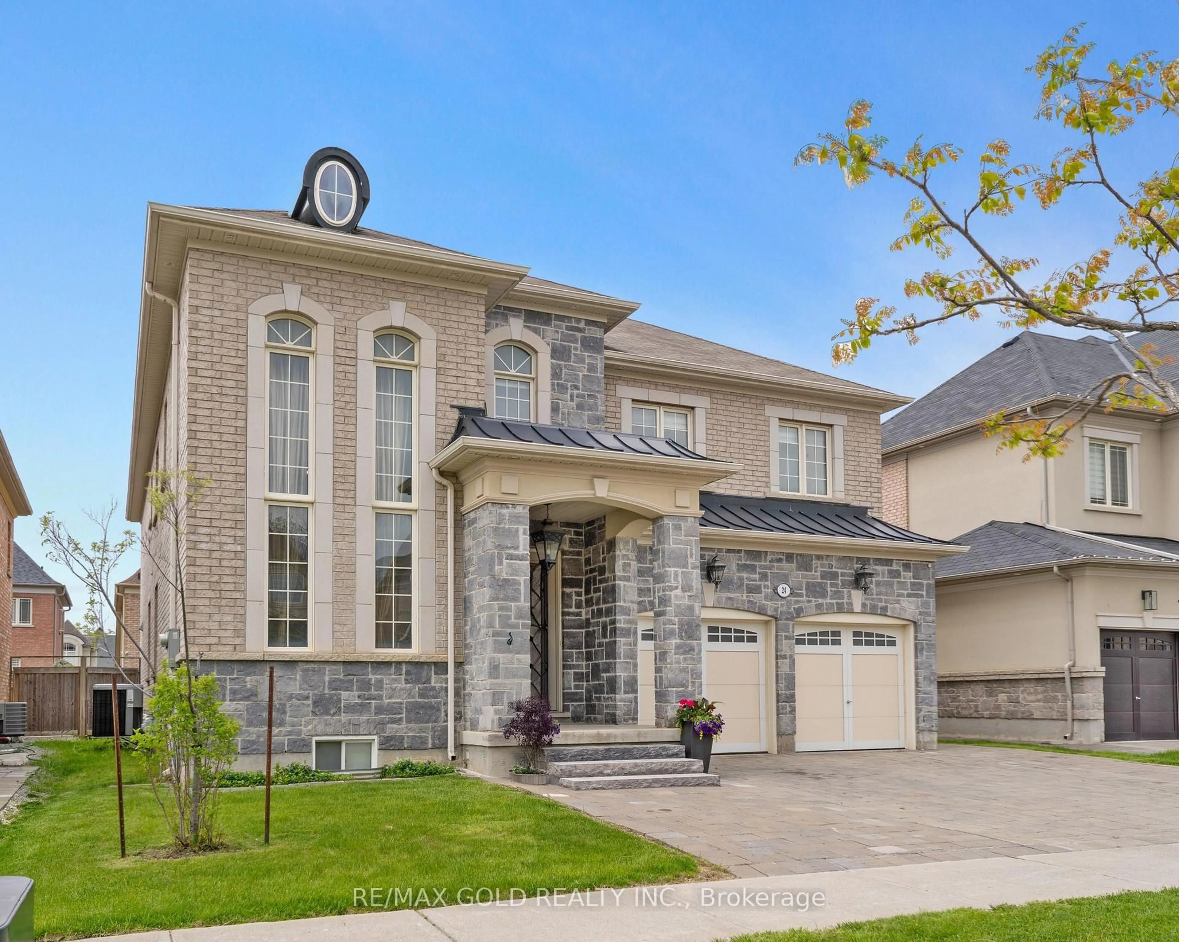 Home with brick exterior material, street for 24 Finland Dr, Vaughan Ontario L4H 4A2