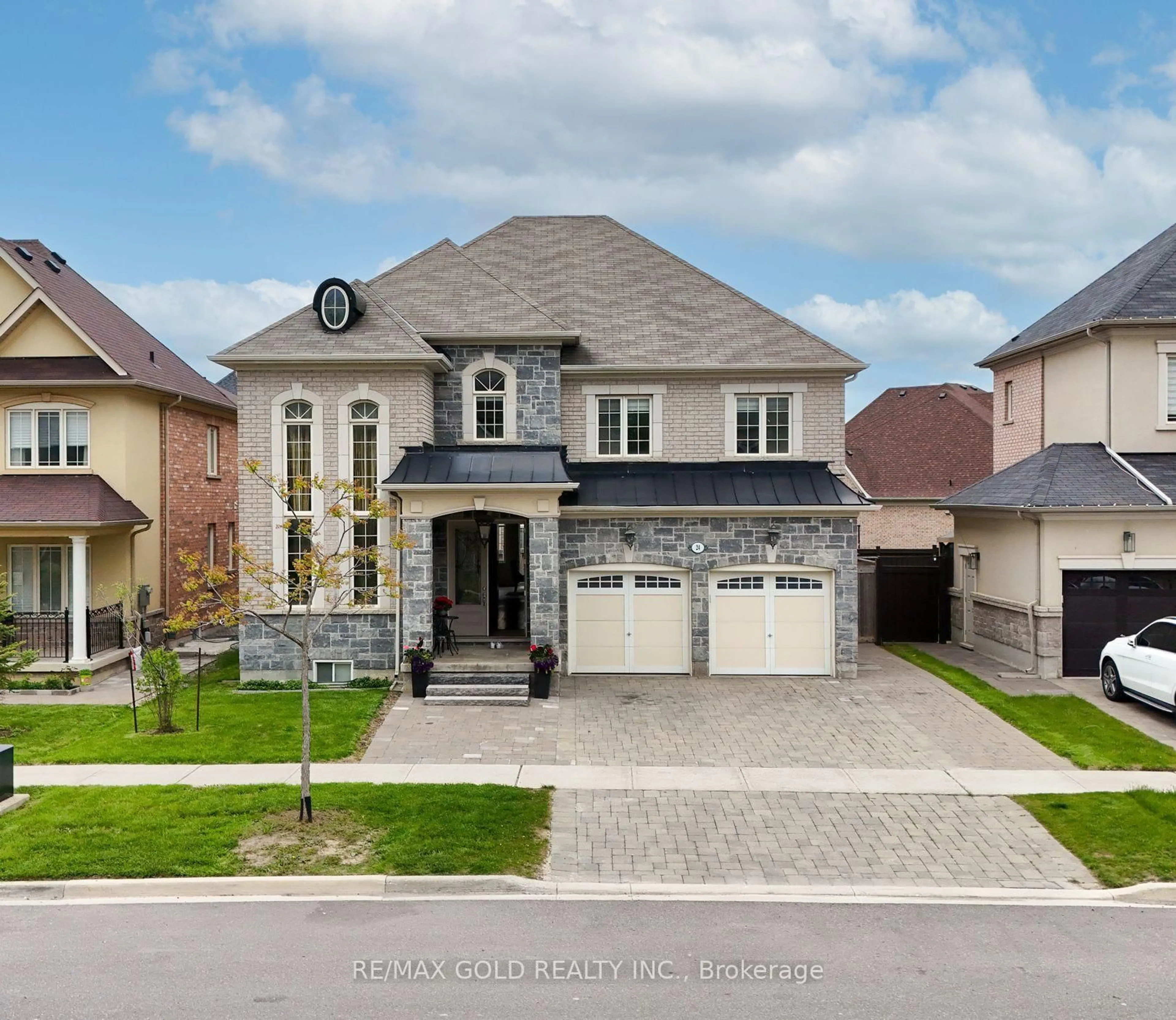 Home with brick exterior material, street for 24 Finland Dr, Vaughan Ontario L4H 4A2