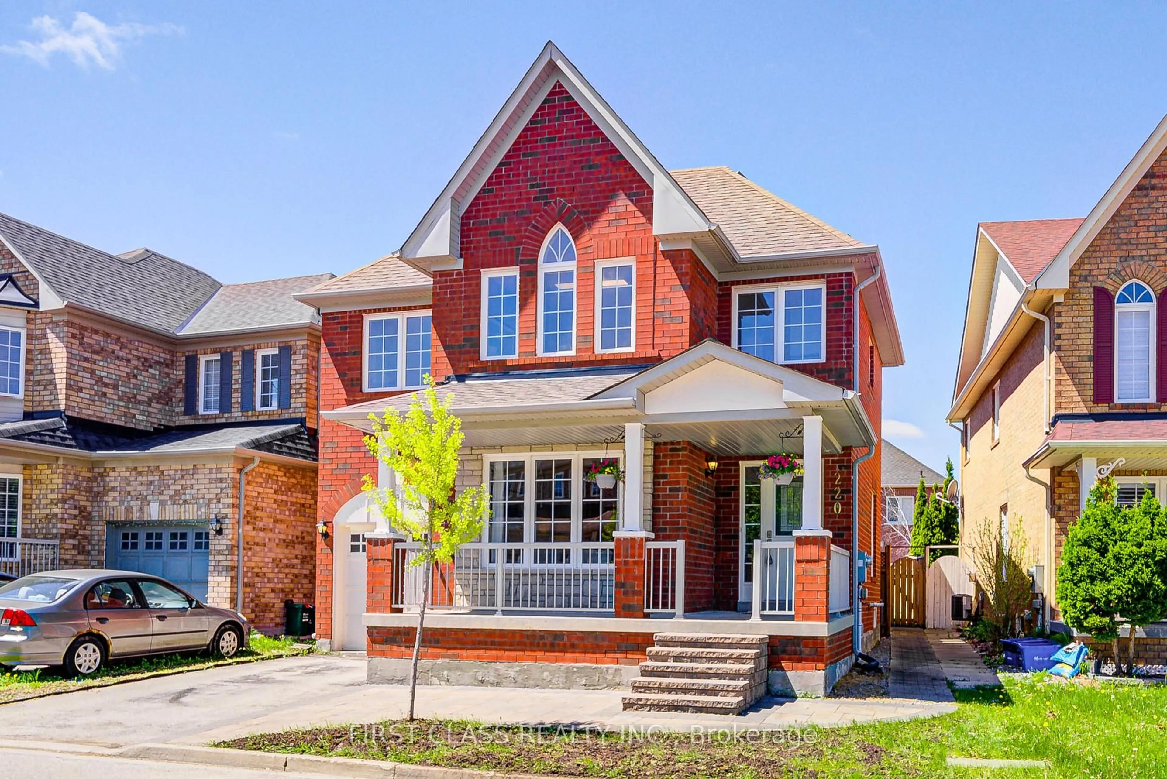 Home with brick exterior material, street for 220 Fred Mclaren Blvd, Markham Ontario L6E 1H3