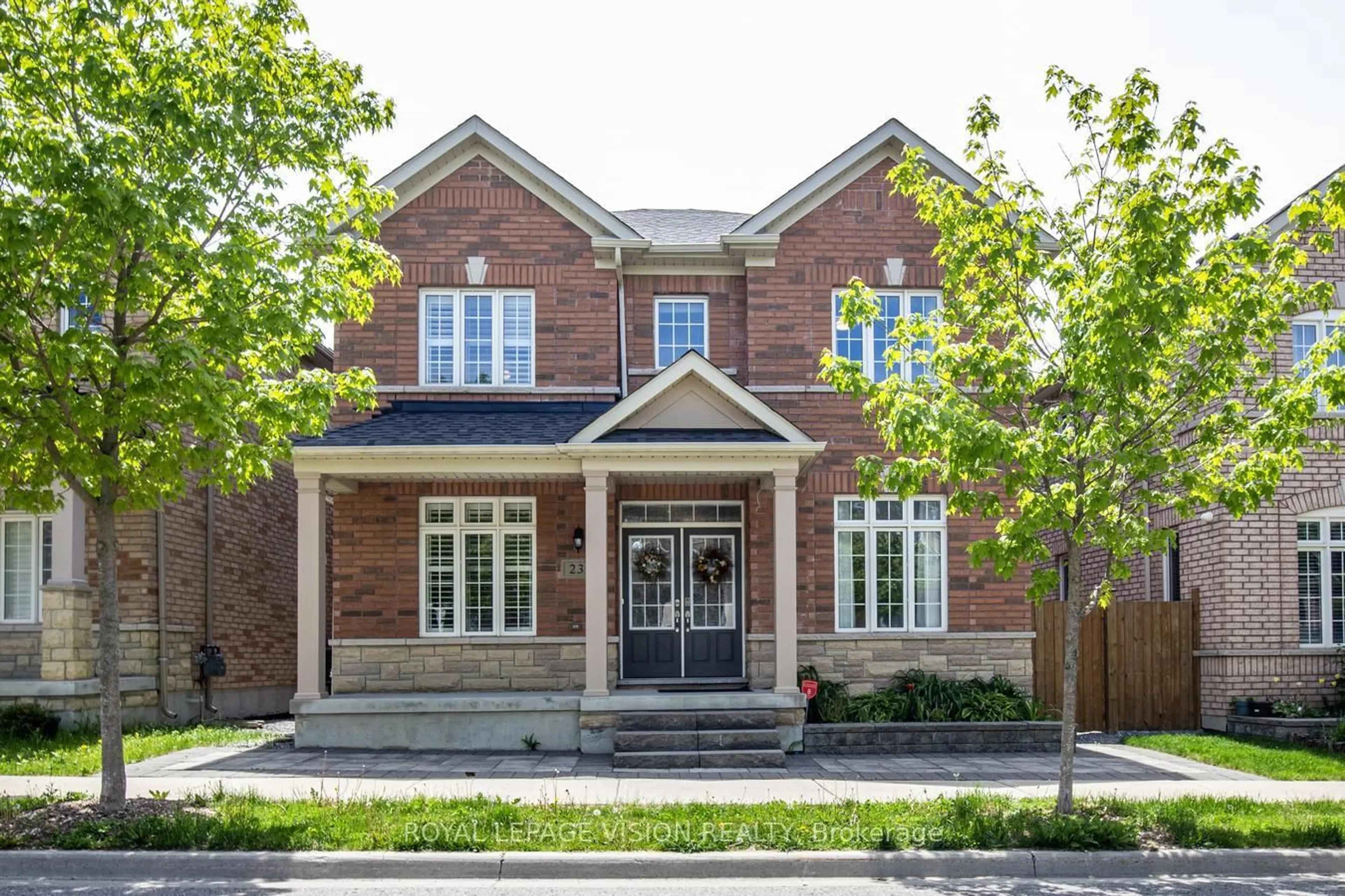 Home with brick exterior material, street for 23 Sunnyside Hill Rd, Markham Ontario L6B 0X5