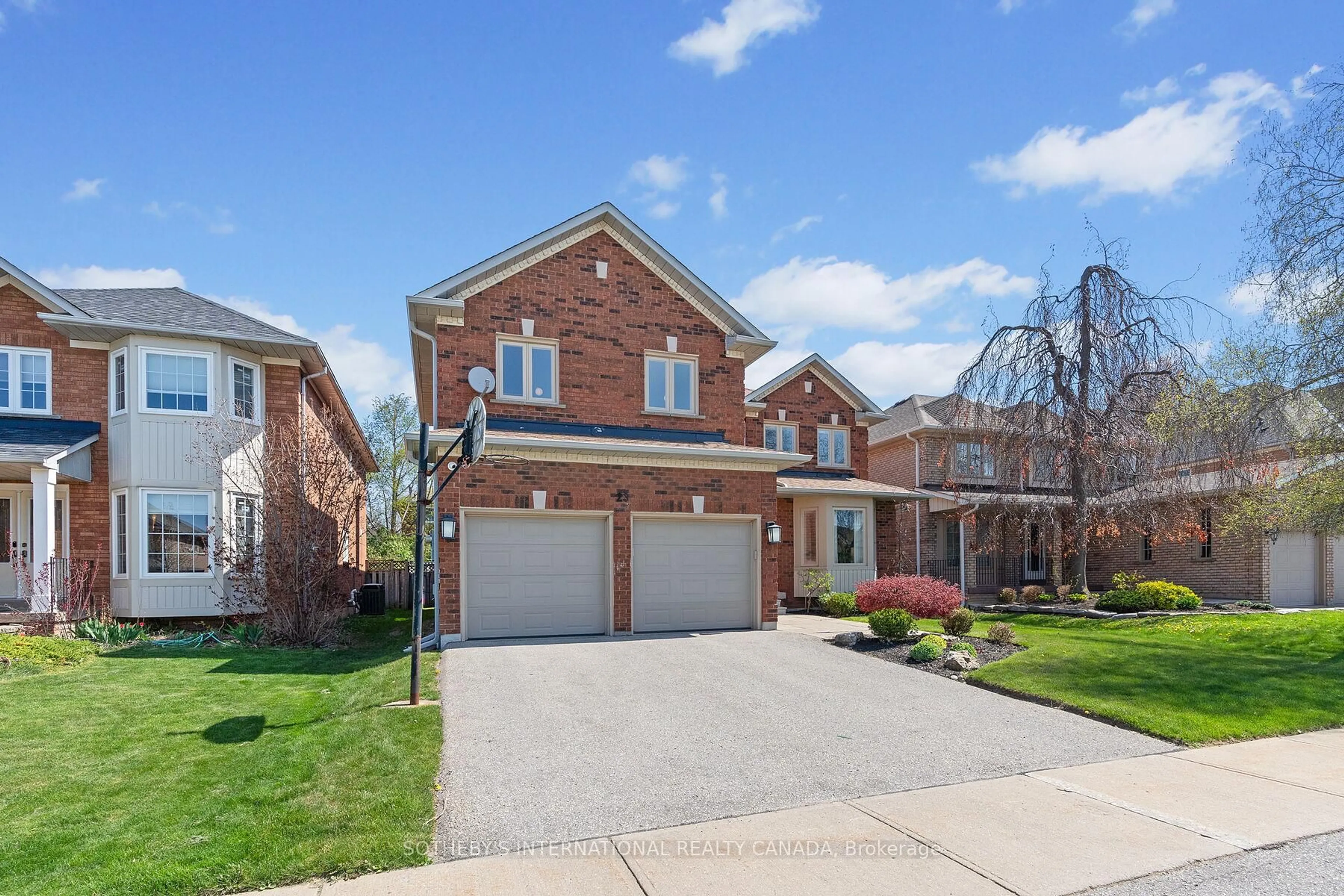 Home with brick exterior material, street for 23 Woodchester Crt, Vaughan Ontario L4J 7V6