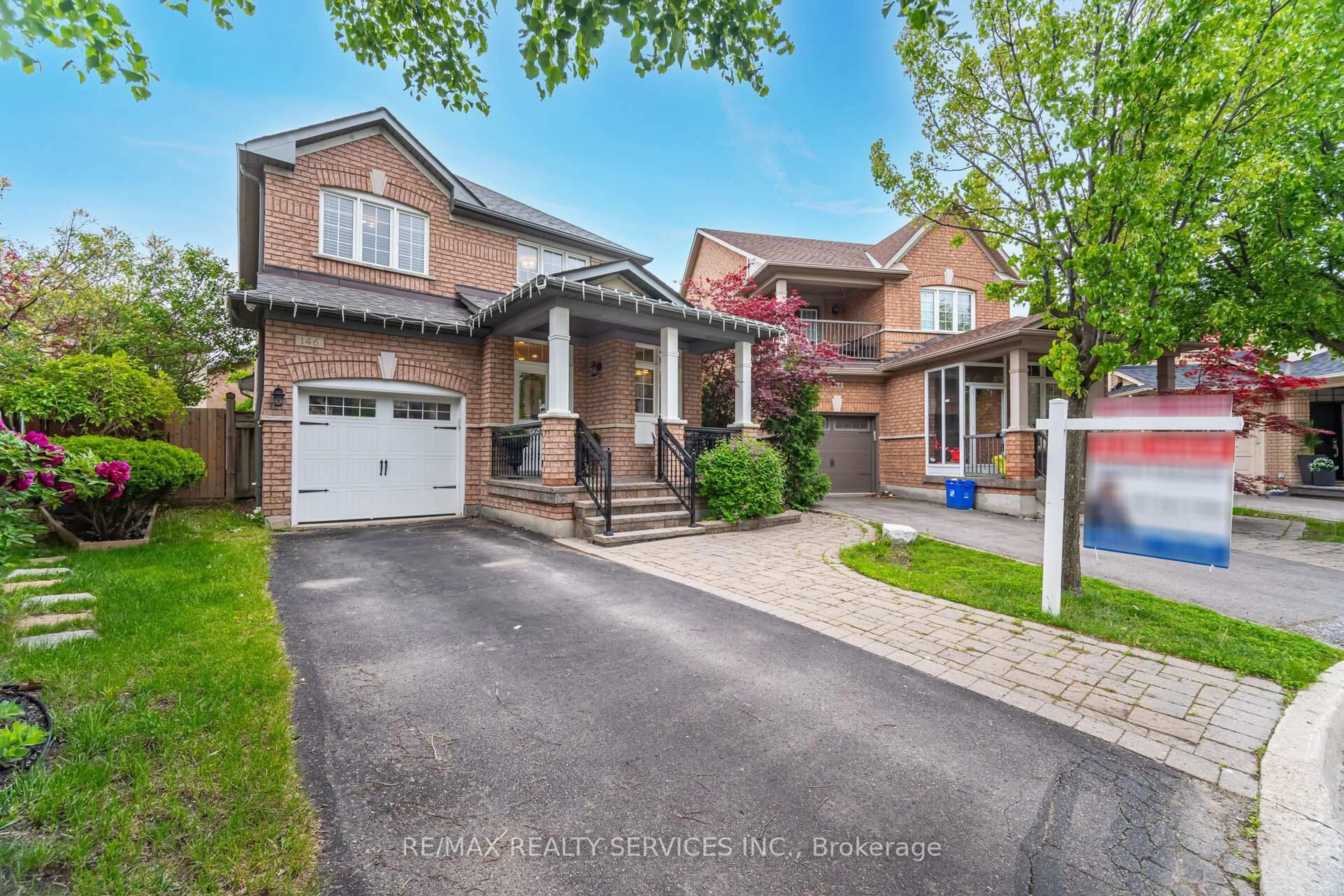 Home with brick exterior material, street for 146 Moraine Dr, Vaughan Ontario L4H 2E6