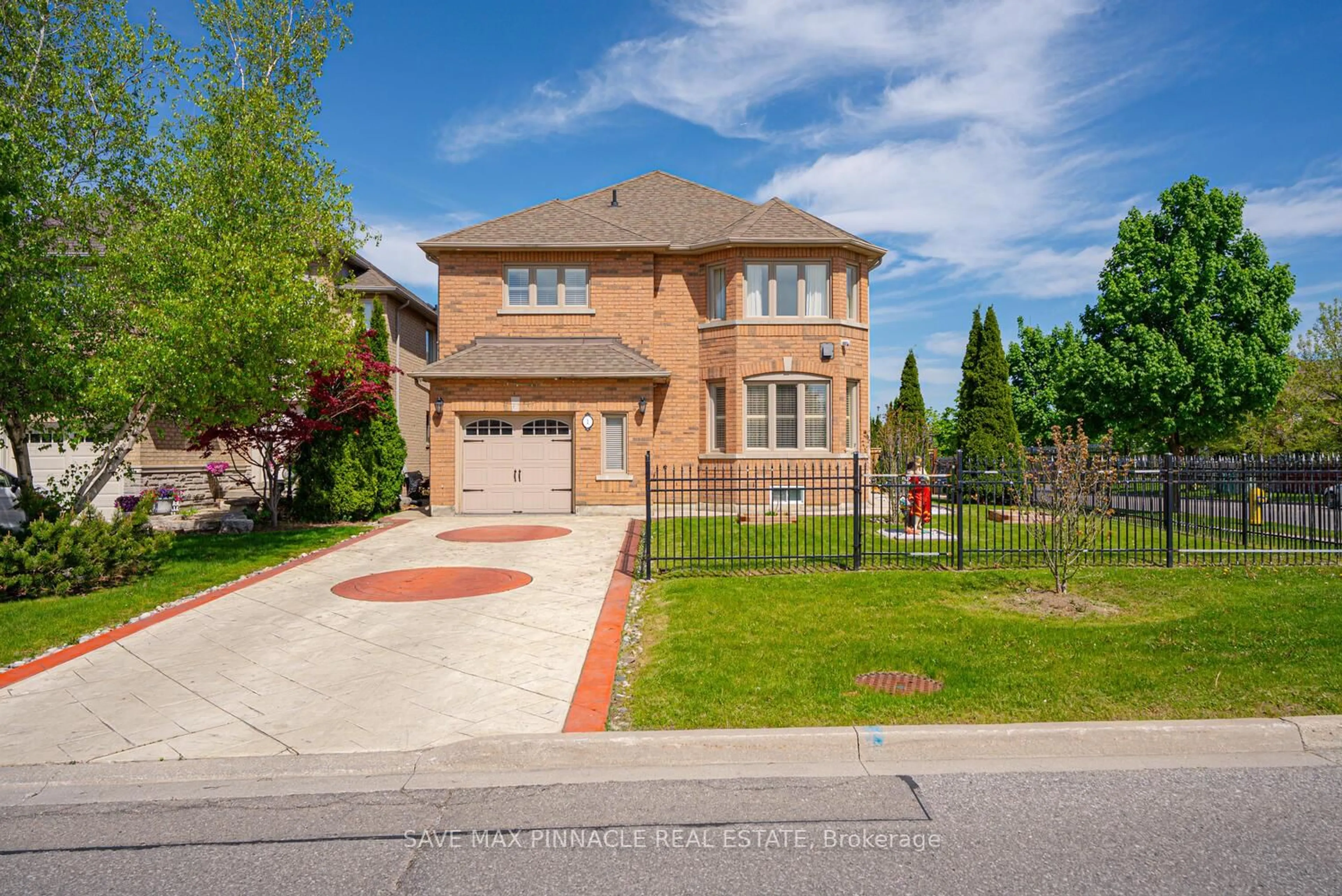 Home with brick exterior material, street for 1 Ashton Dr, Vaughan Ontario L6A 2L4