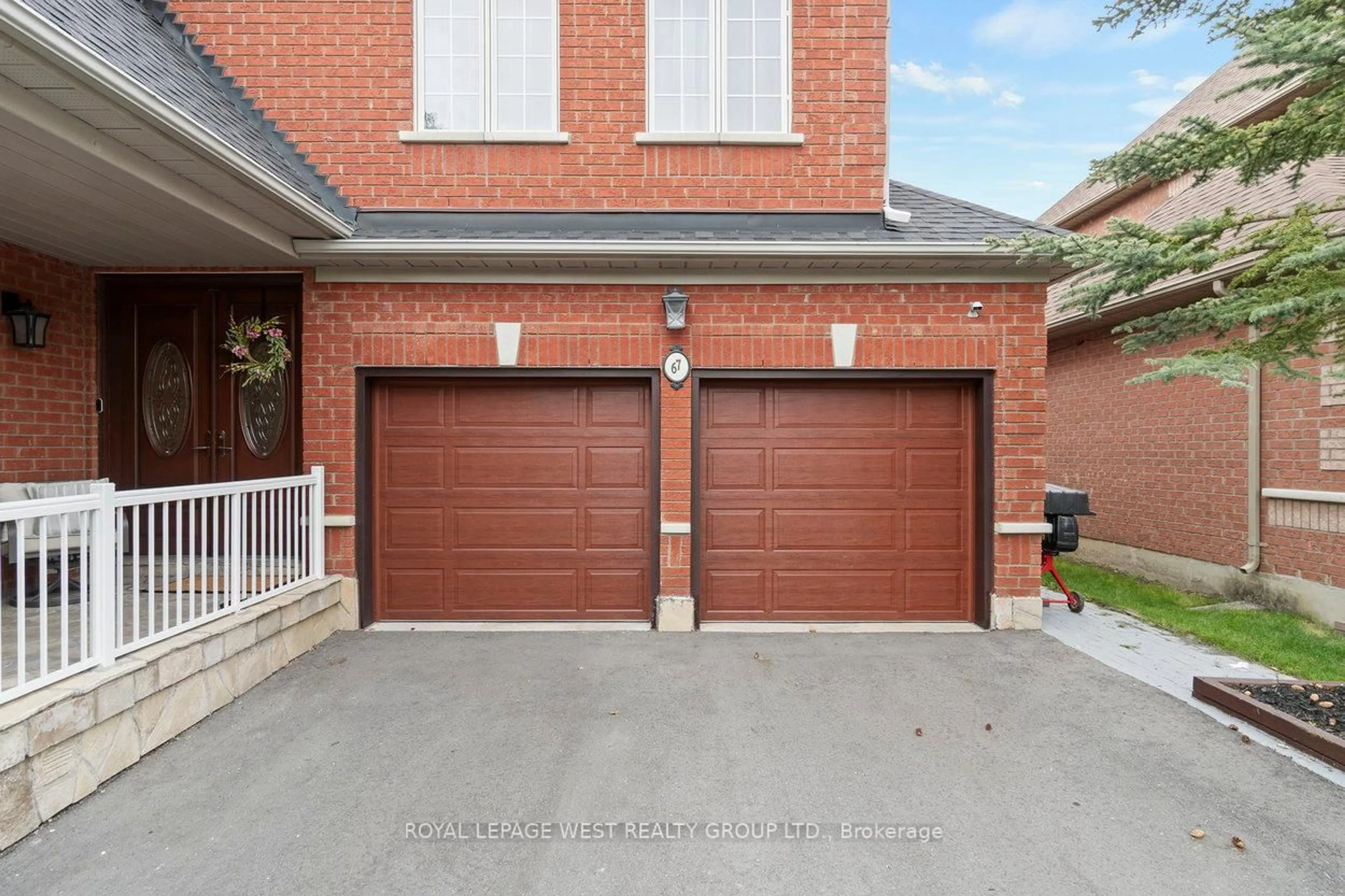 Home with brick exterior material, street for 67 Tremblay Ave, Vaughan Ontario L4H 2X1