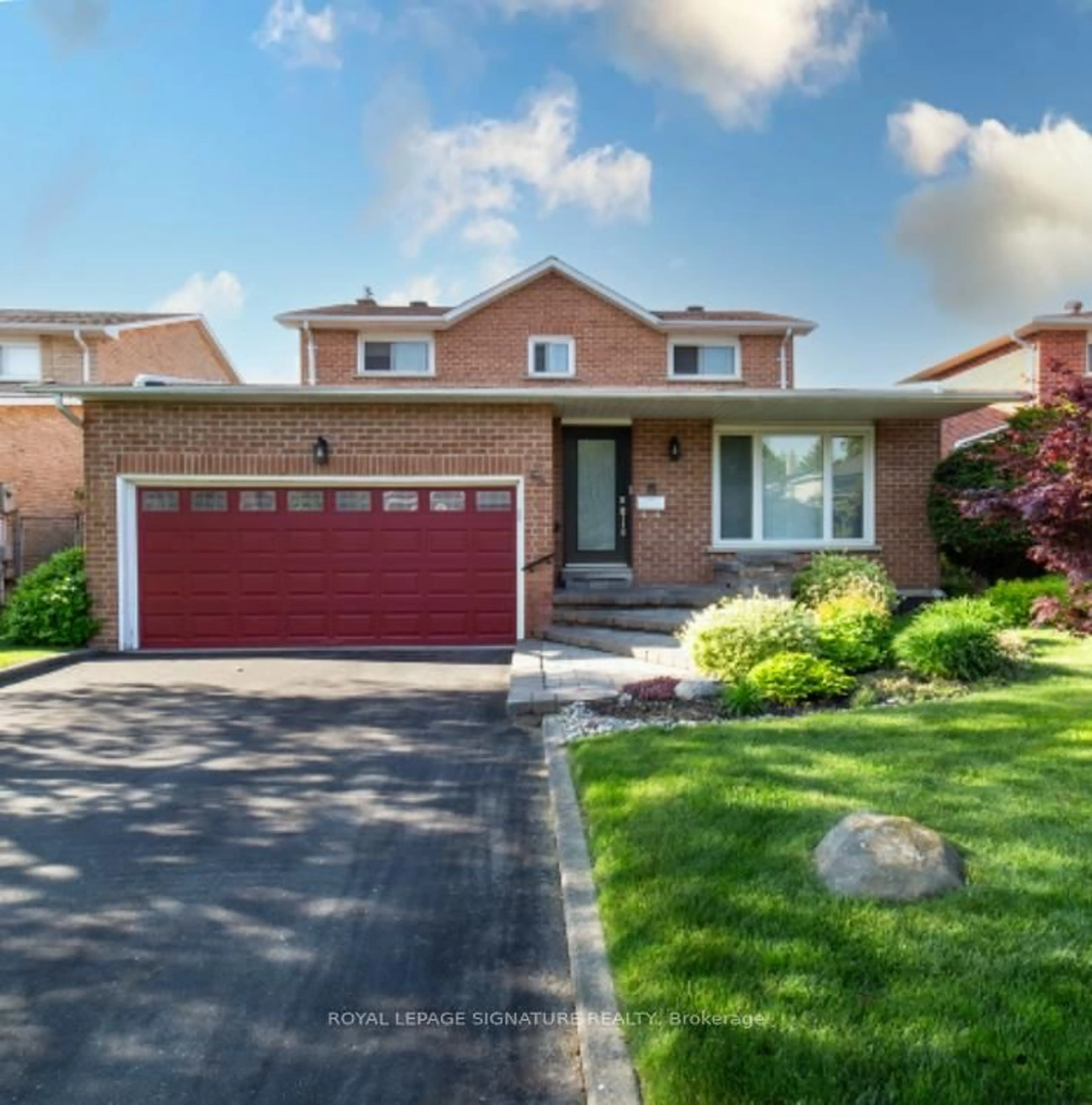 Home with brick exterior material, street for 69 Harvest Moon Dr, Markham Ontario L3R 4L3