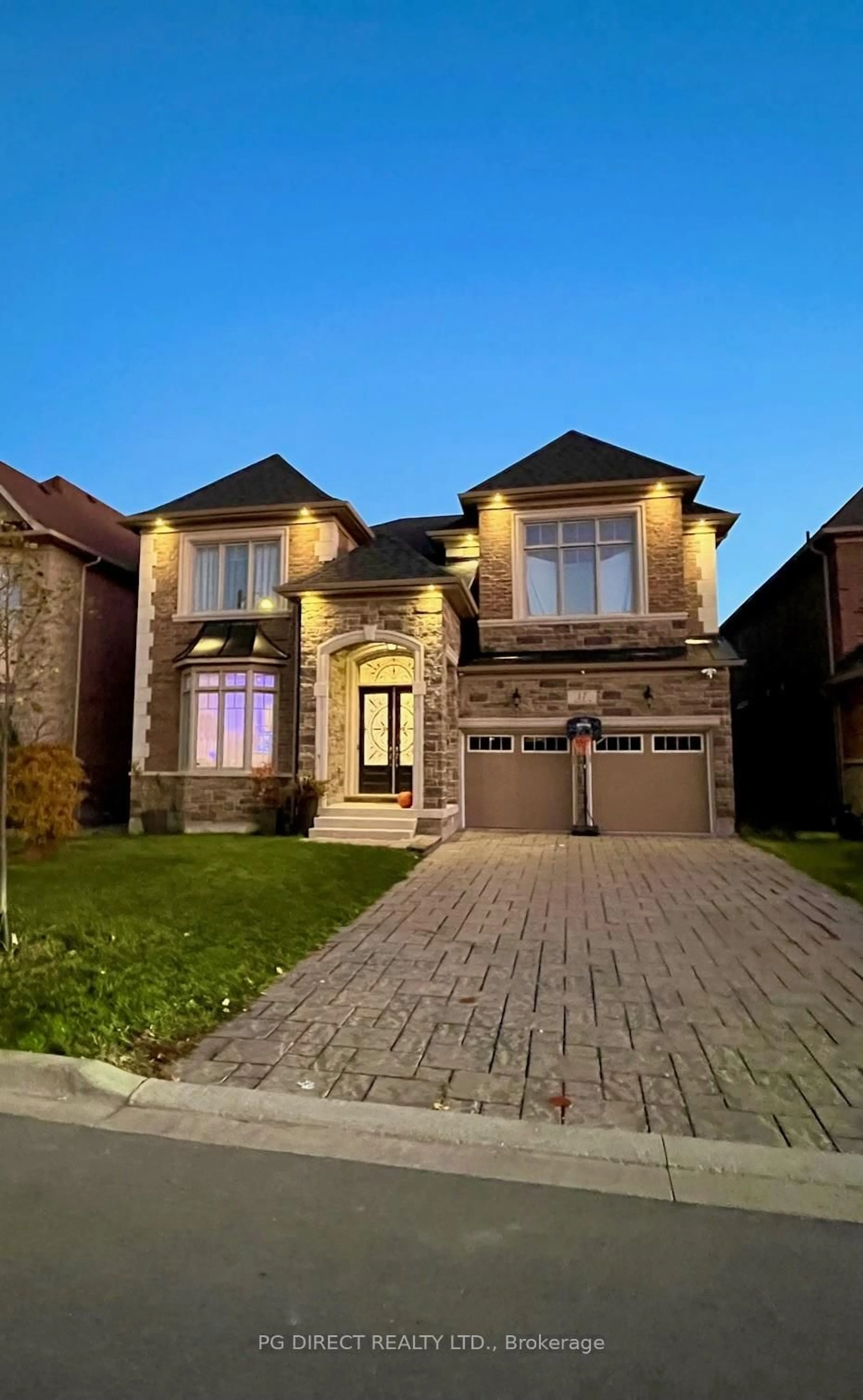 Home with brick exterior material, street for 17 Torgan Tr, Vaughan Ontario L4H 3X6