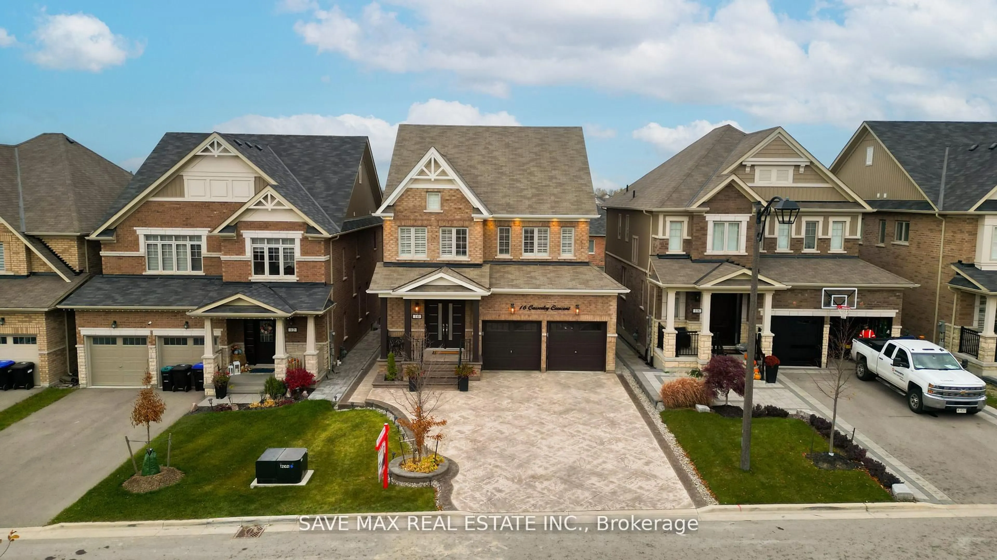 Home with brick exterior material, street for 16 Casserley Cres, New Tecumseth Ontario L0G 1W0