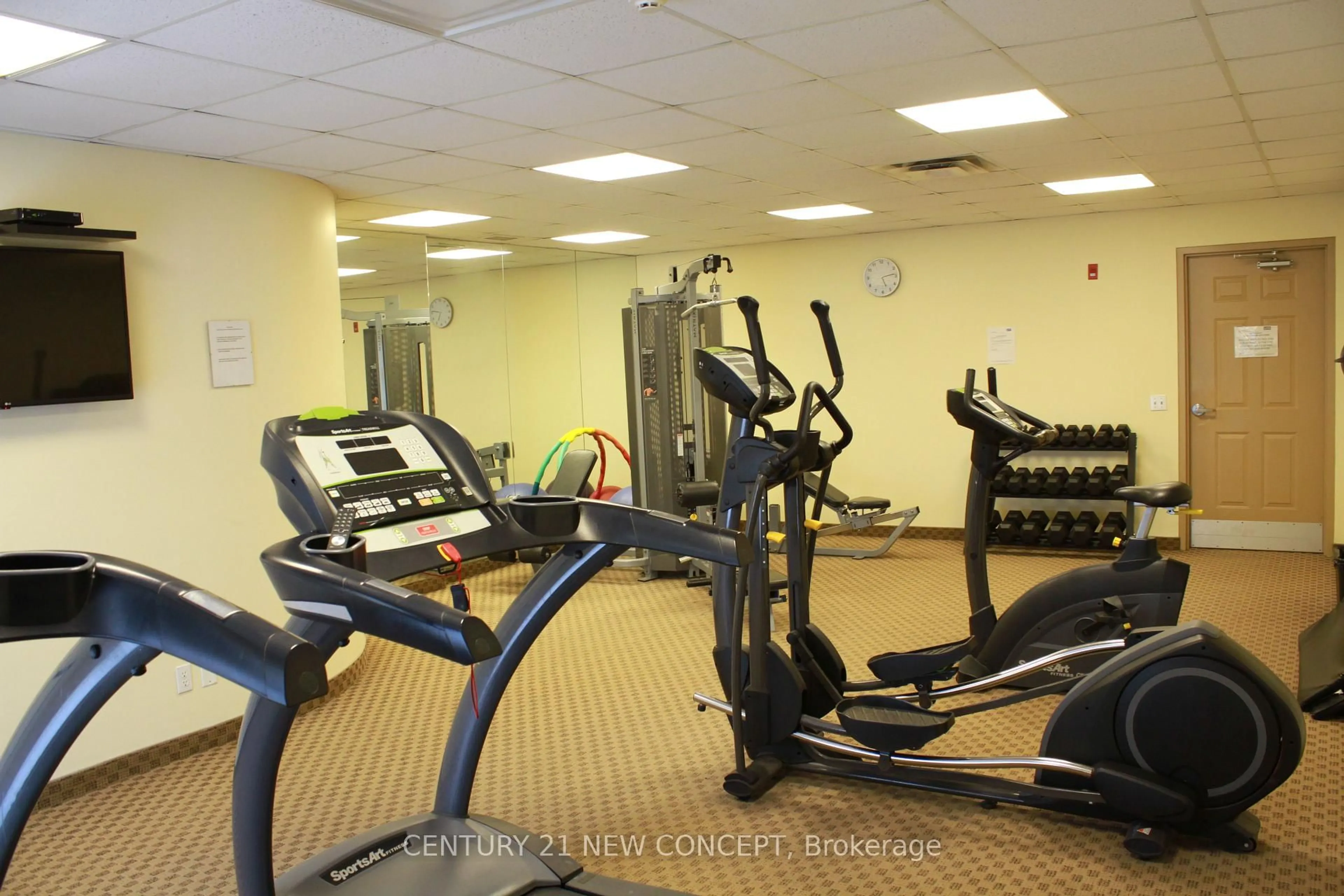 Gym or fitness room for 1 Maison Parc Crt #502, Vaughan Ontario L4J 9K1