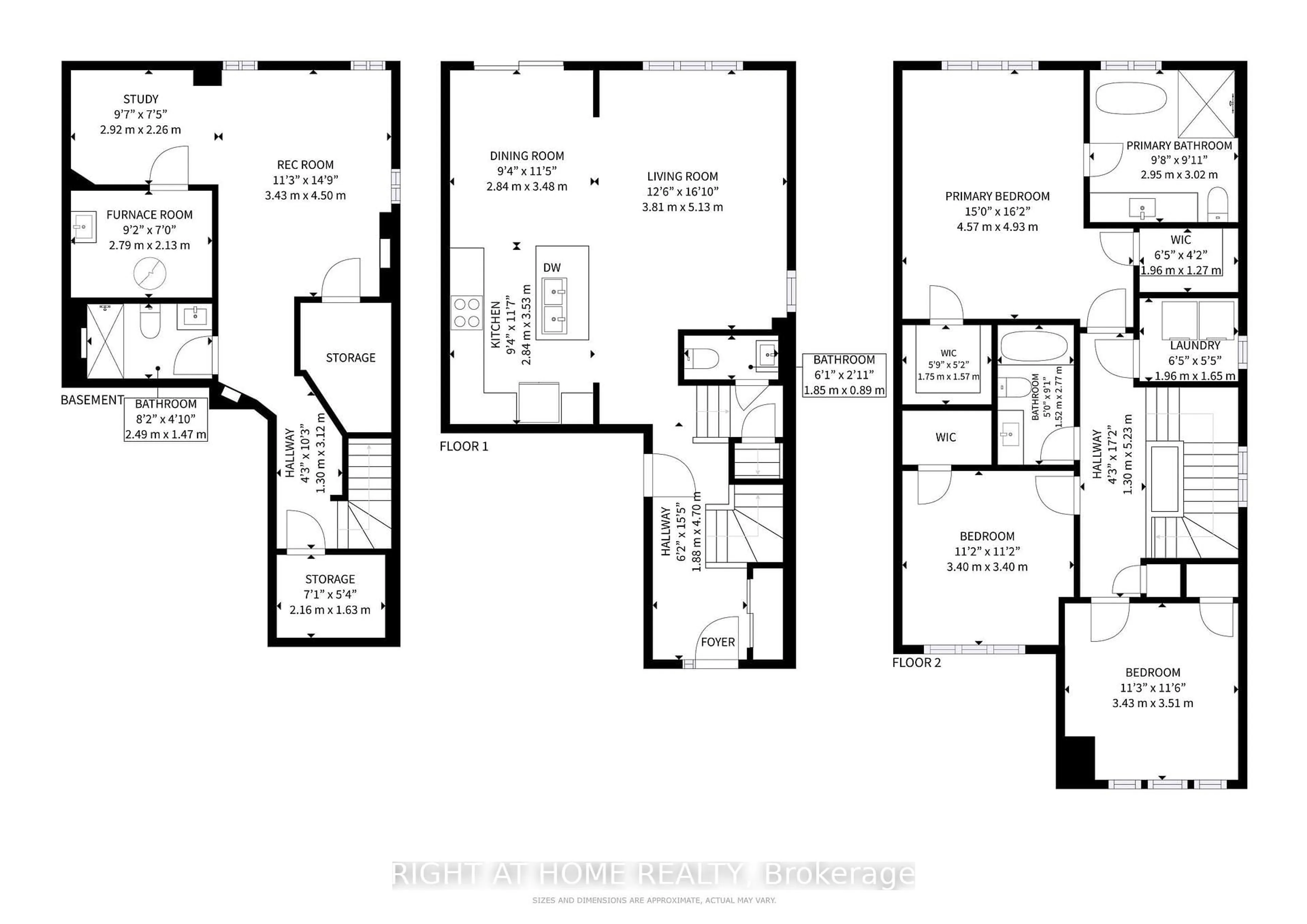 Floor plan for 78 Wagner Cres, Essa Ontario L3W 0R6