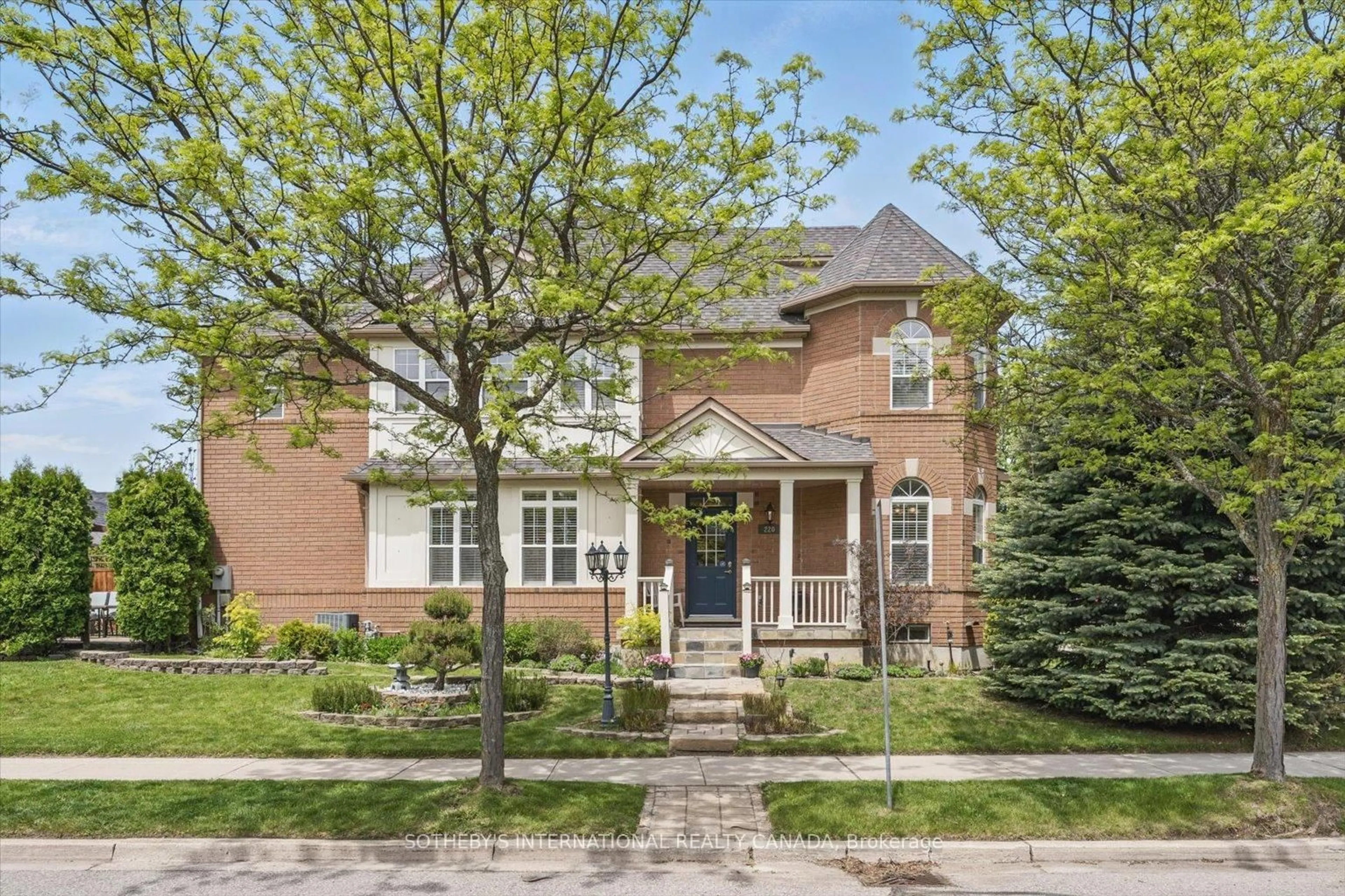 Home with brick exterior material, street for 220 Walkerville Rd, Markham Ontario L6B 1C6