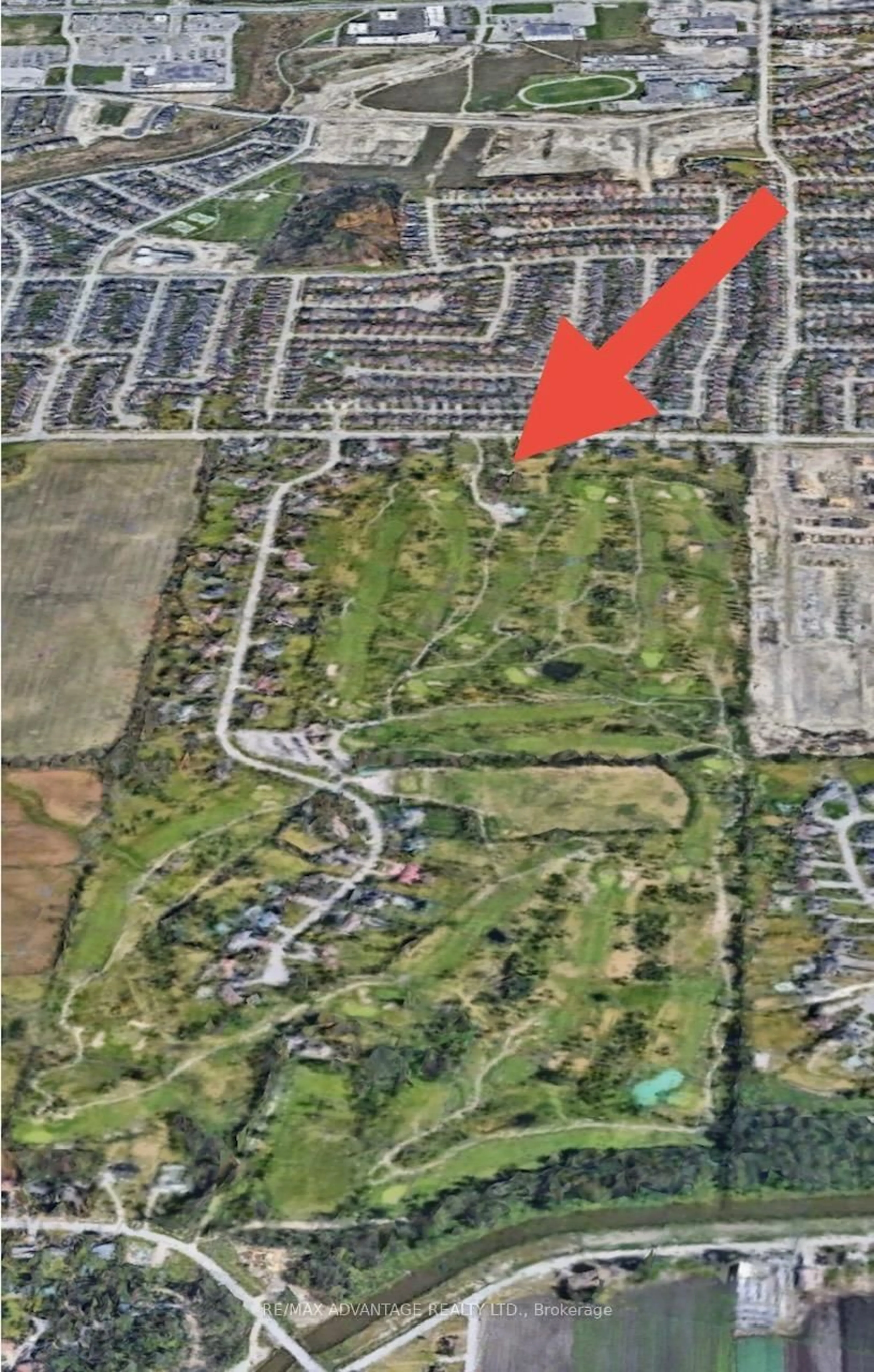 Picture of a map for 2781 Sixth Line, Bradford West Gwillimbury Ontario L3Z 2G7