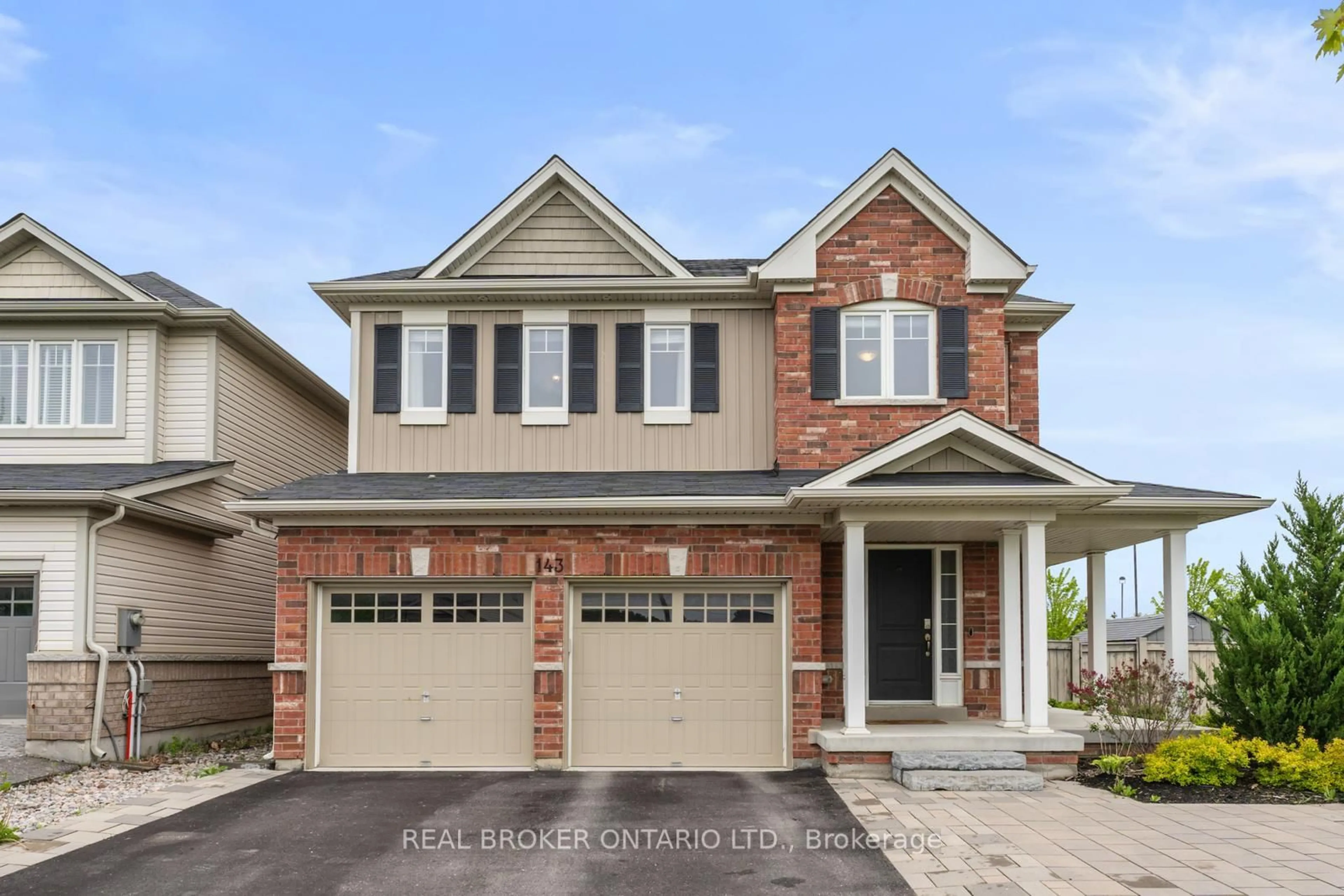Home with brick exterior material, street for 143 Knight St, New Tecumseth Ontario L9R 0R5