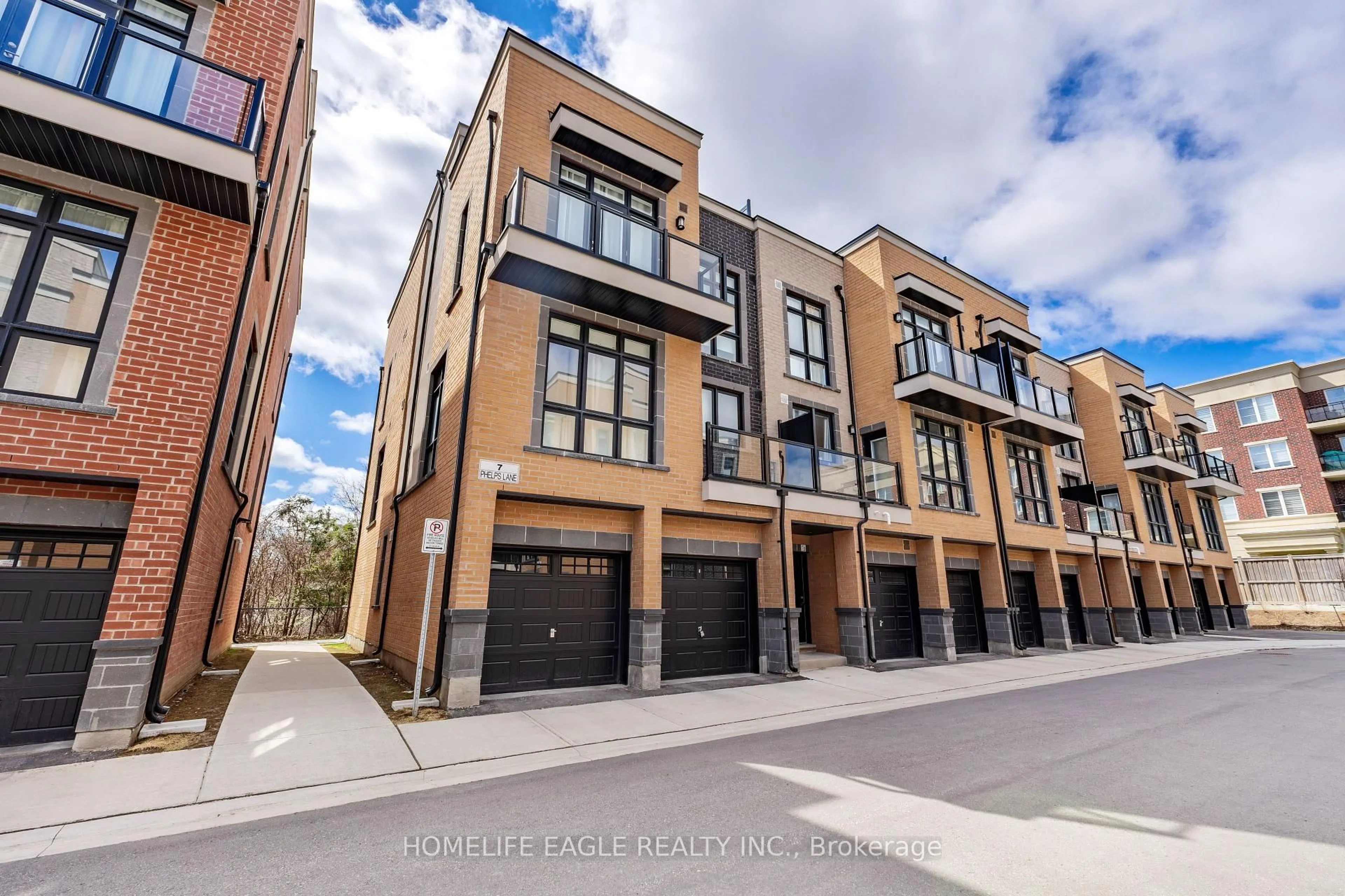 Home with brick exterior material, street for 7 Phelps Lane #16, Richmond Hill Ontario L4E 1J4