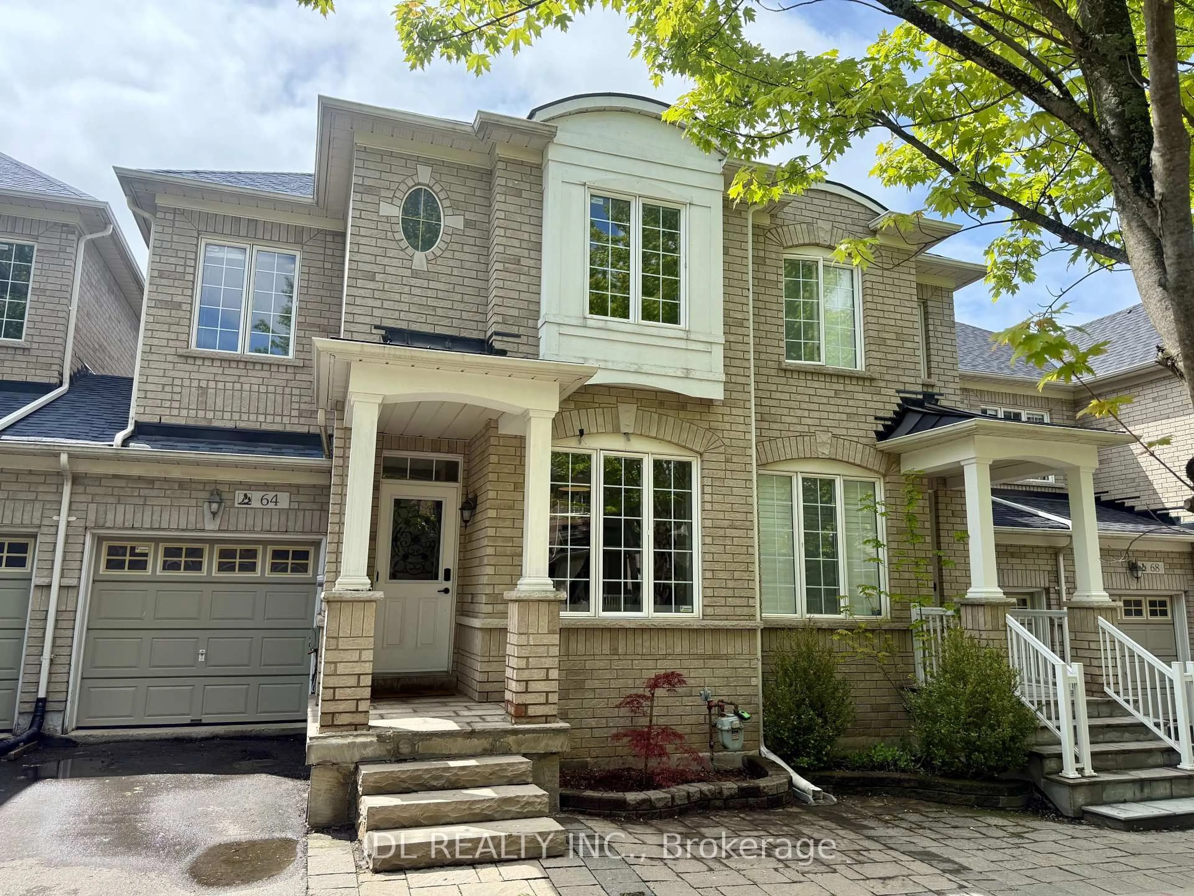 Home with brick exterior material, street for 64 Pillar Rock Cres, Markham Ontario L6C 3H4