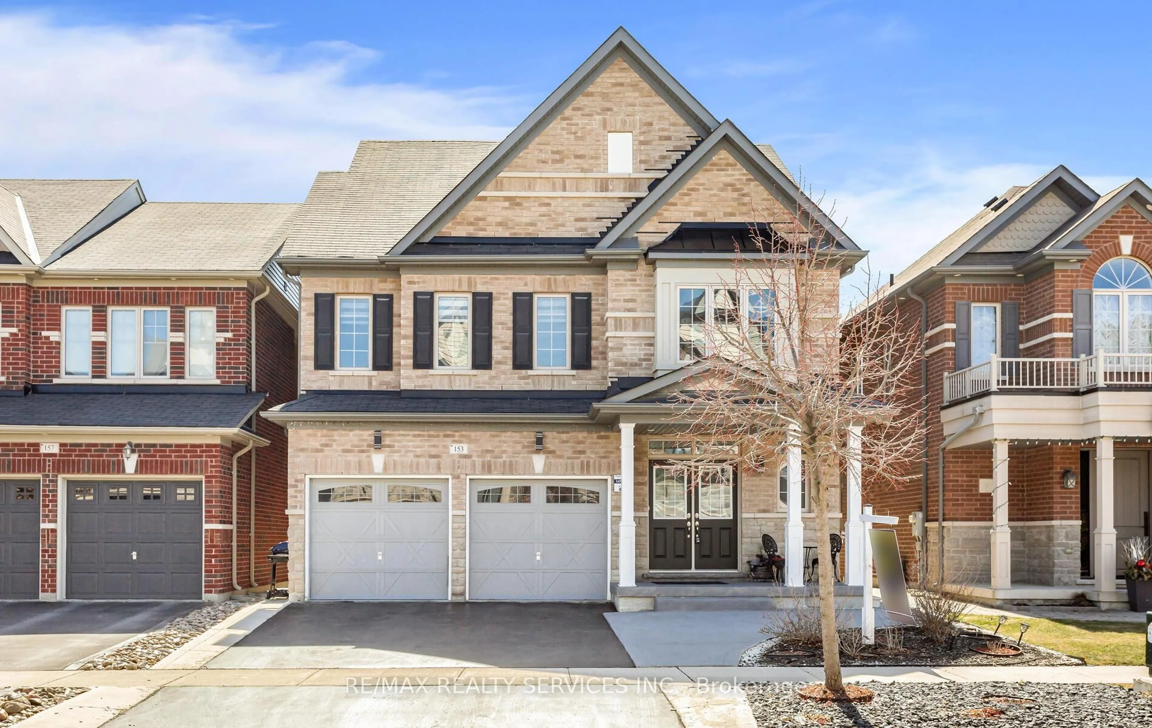 Home with brick exterior material, street for 153 Algoma Dr, Vaughan Ontario L4H 4H1