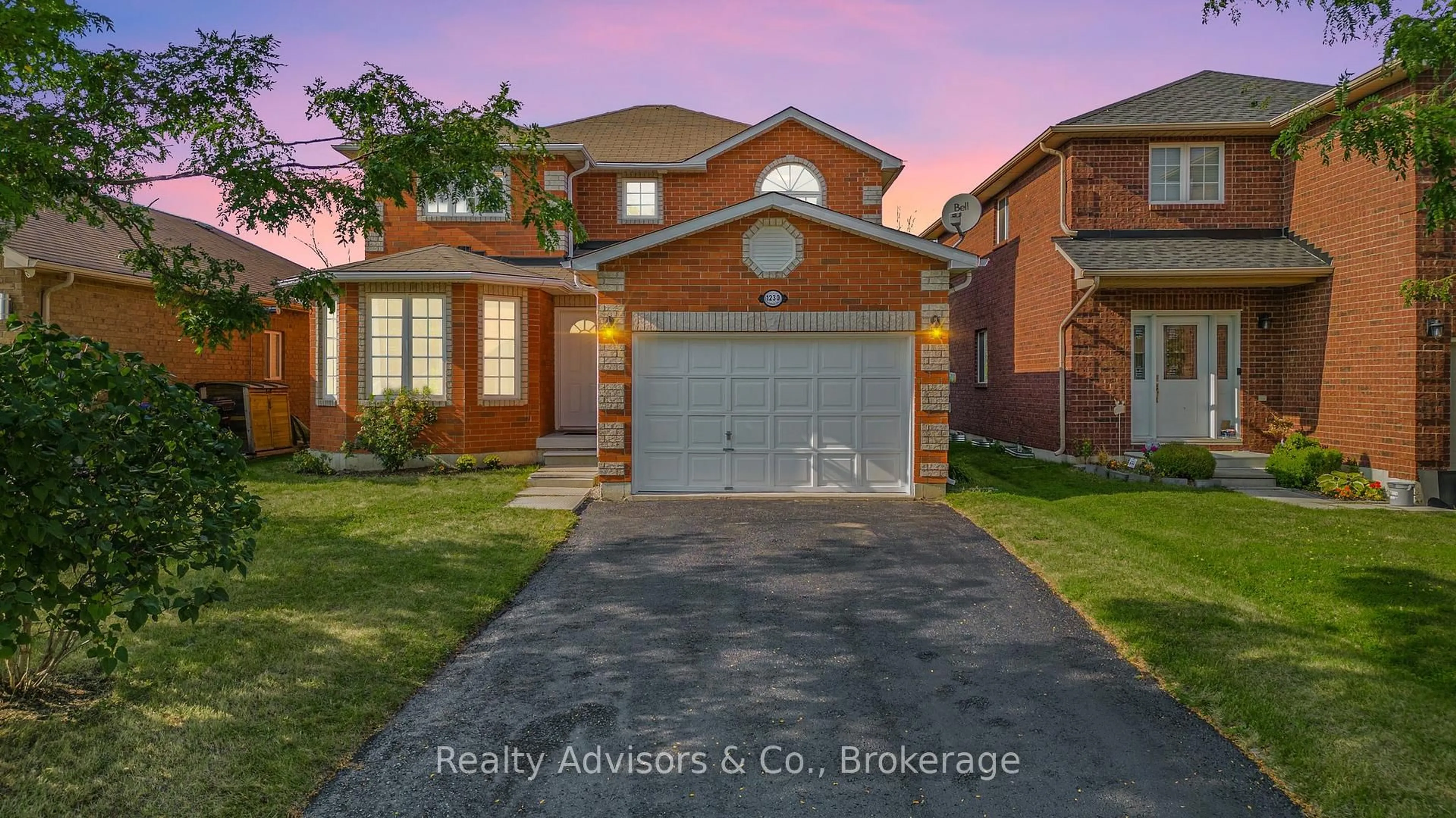 Home with brick exterior material, street for 1230 Lowrie St, Innisfil Ontario L9S 0E5