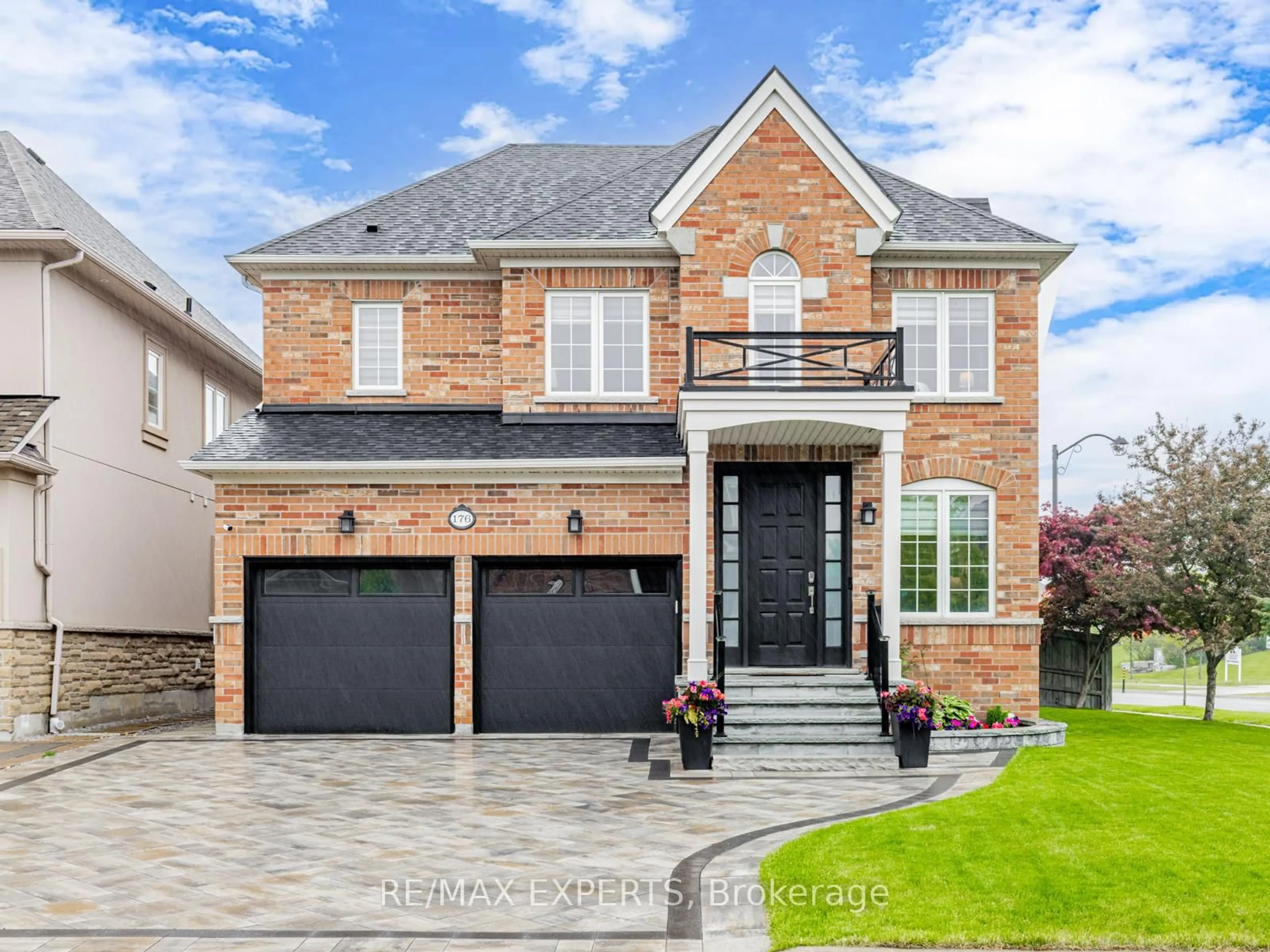 Home with brick exterior material, street for 176 Sir Stevens Dr, Vaughan Ontario L6A 0G6