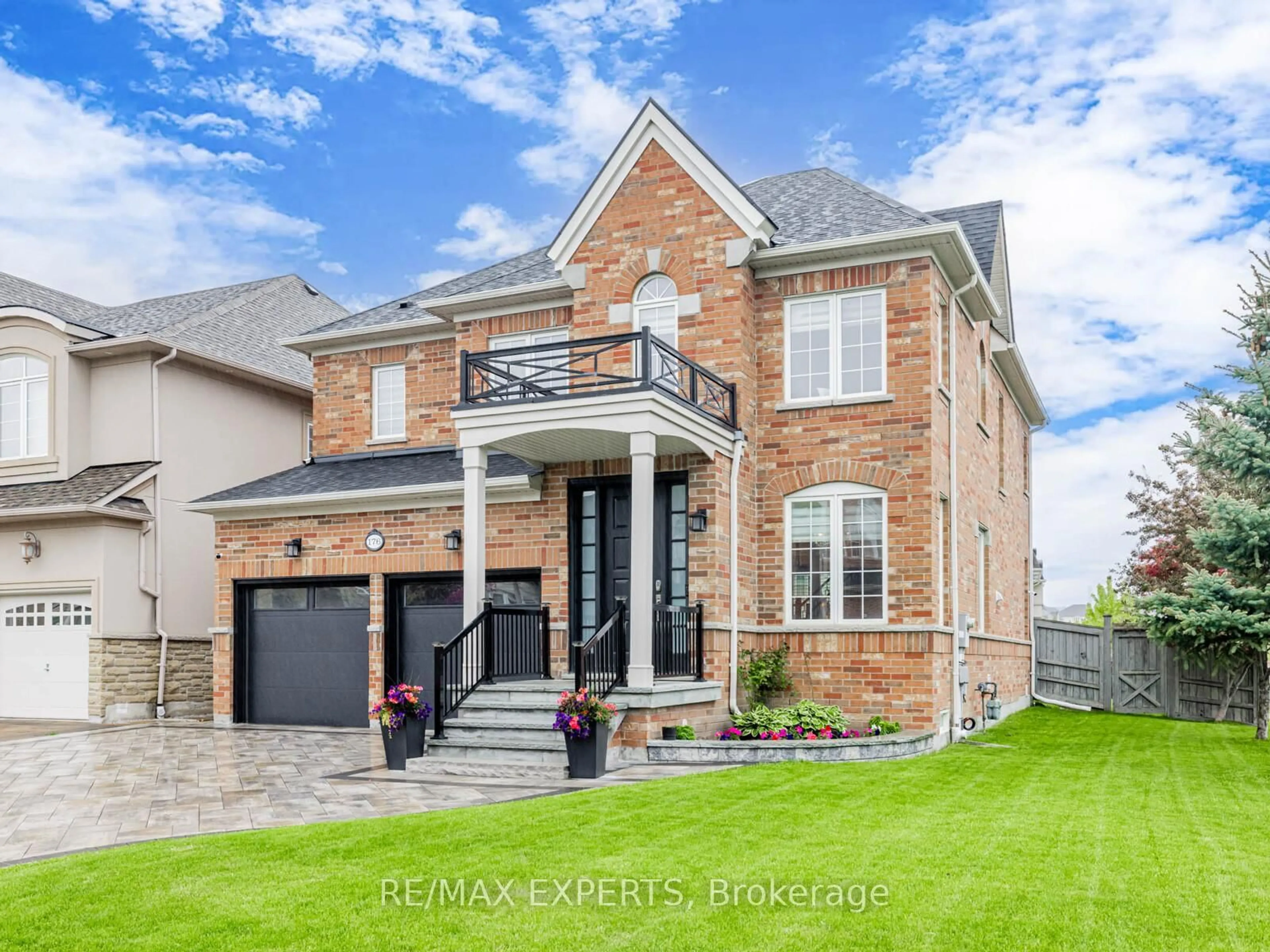 Home with brick exterior material, street for 176 Sir Stevens Dr, Vaughan Ontario L6A 0G6