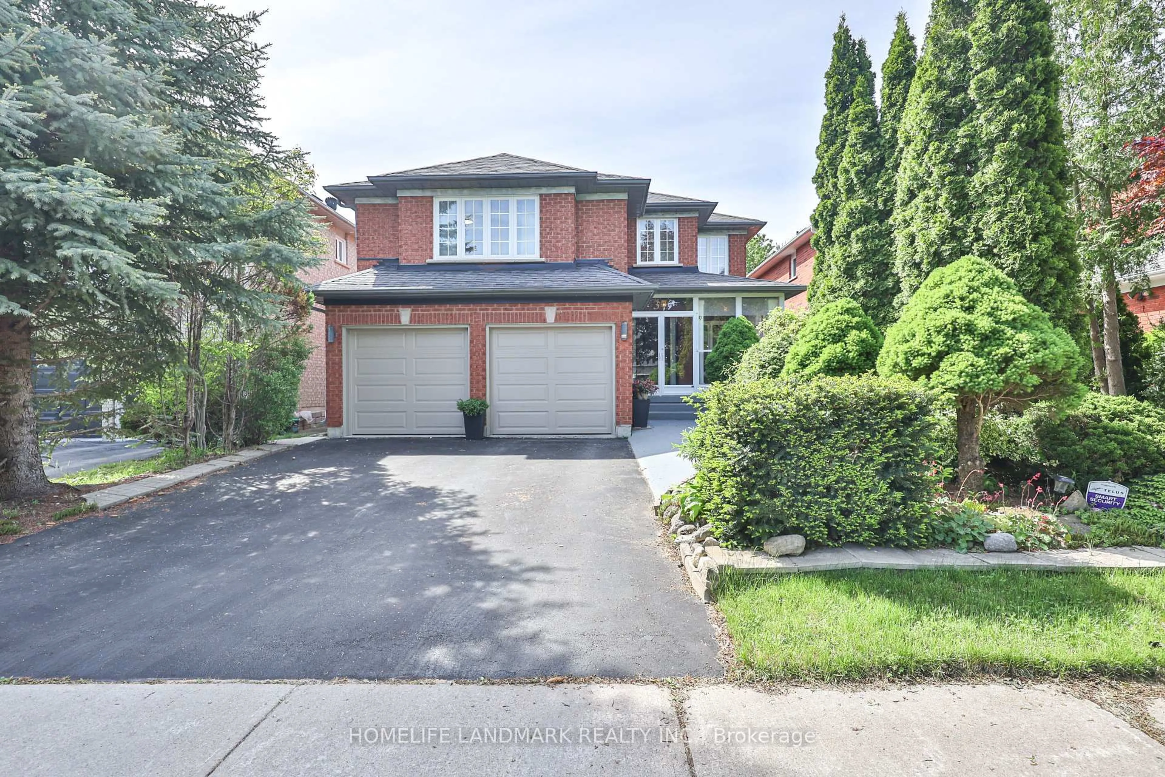Home with brick exterior material, street for 37 Bluebell Dr, Markham Ontario L3S 3P8