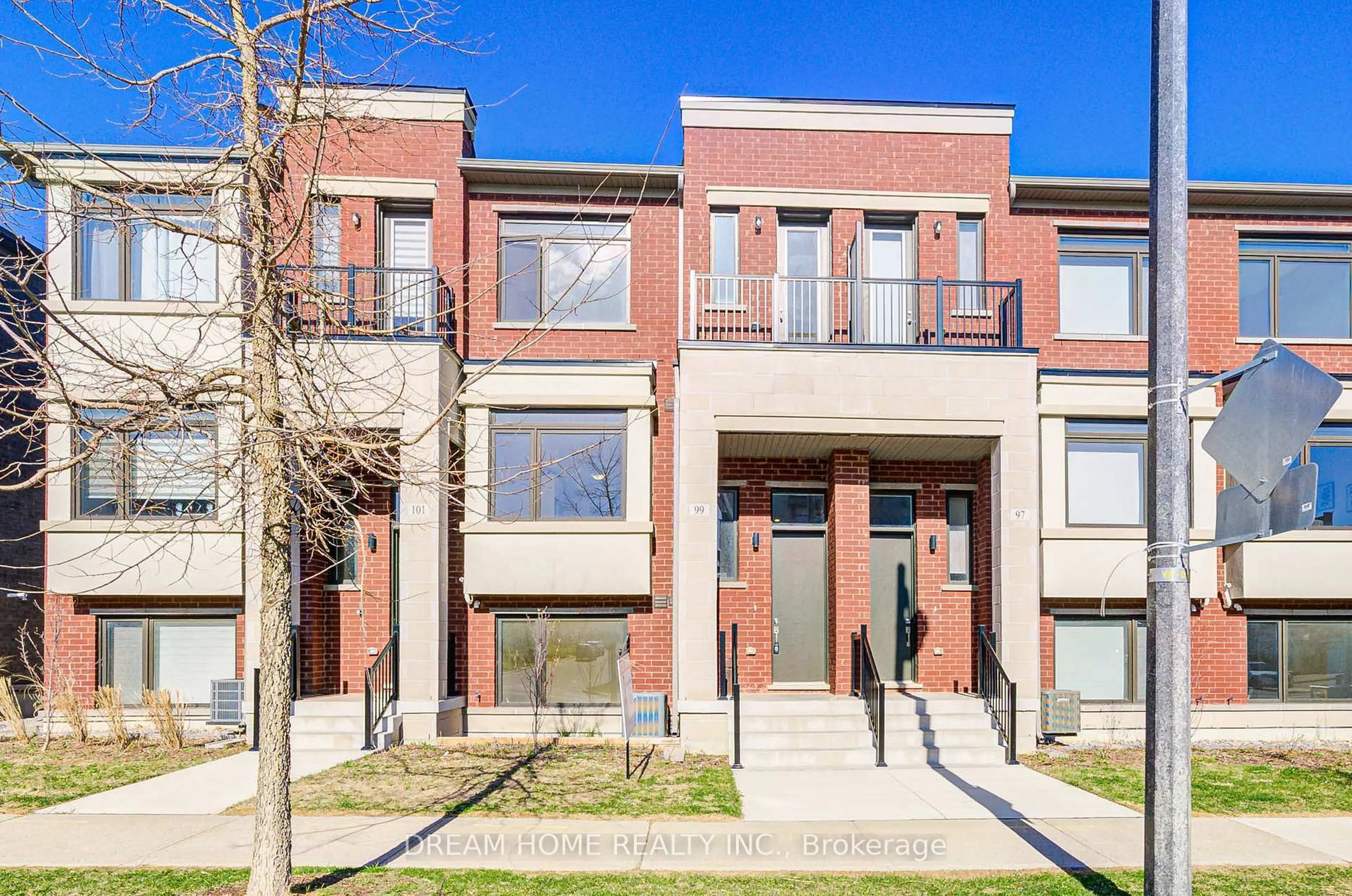 Home with brick exterior material, street for 99 Crimson Forest Dr, Vaughan Ontario L6A 5C6