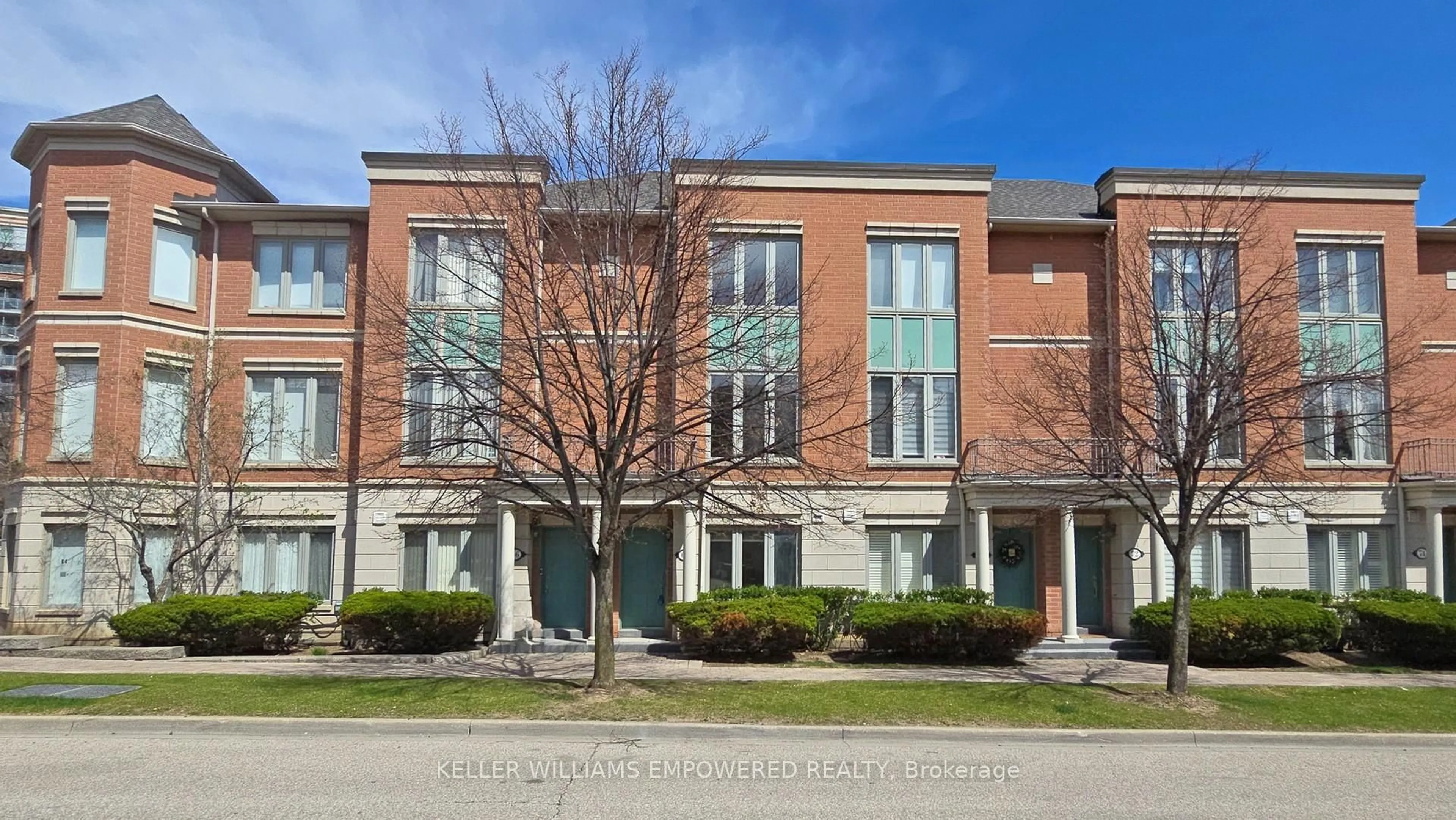 Home with brick exterior material, street for 68 Suncrest Blvd #TH 3, Markham Ontario L3T 7Y1
