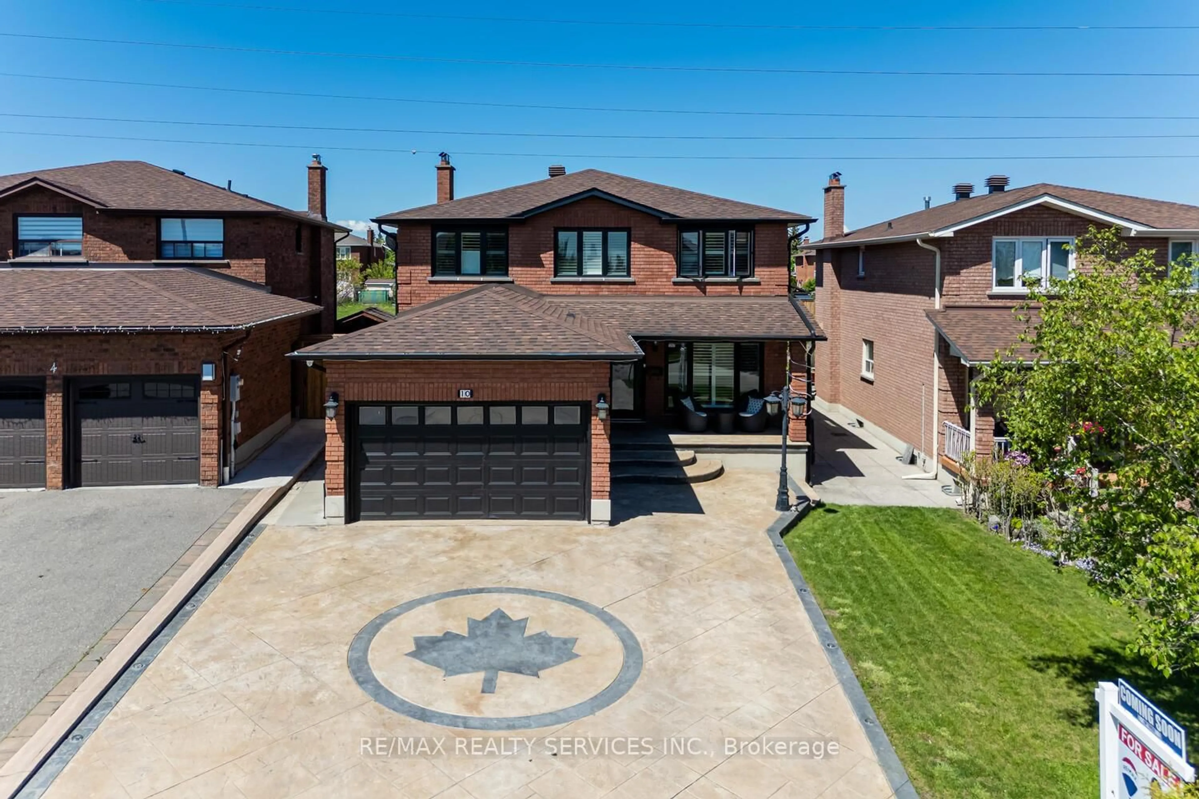 Home with brick exterior material, street for 10 Gold Finch Pl, Vaughan Ontario L4L 6N6