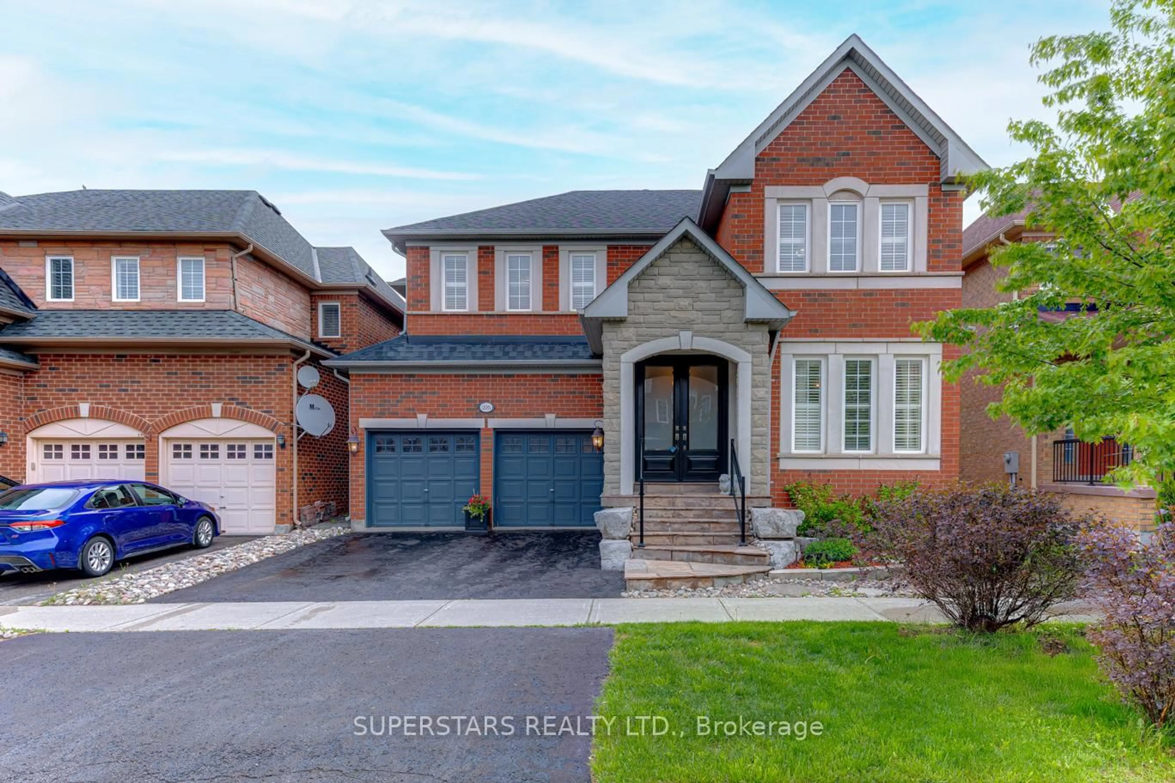 Home with brick exterior material, street for 205 Fred Mclaren Blvd, Markham Ontario L6E 1H2
