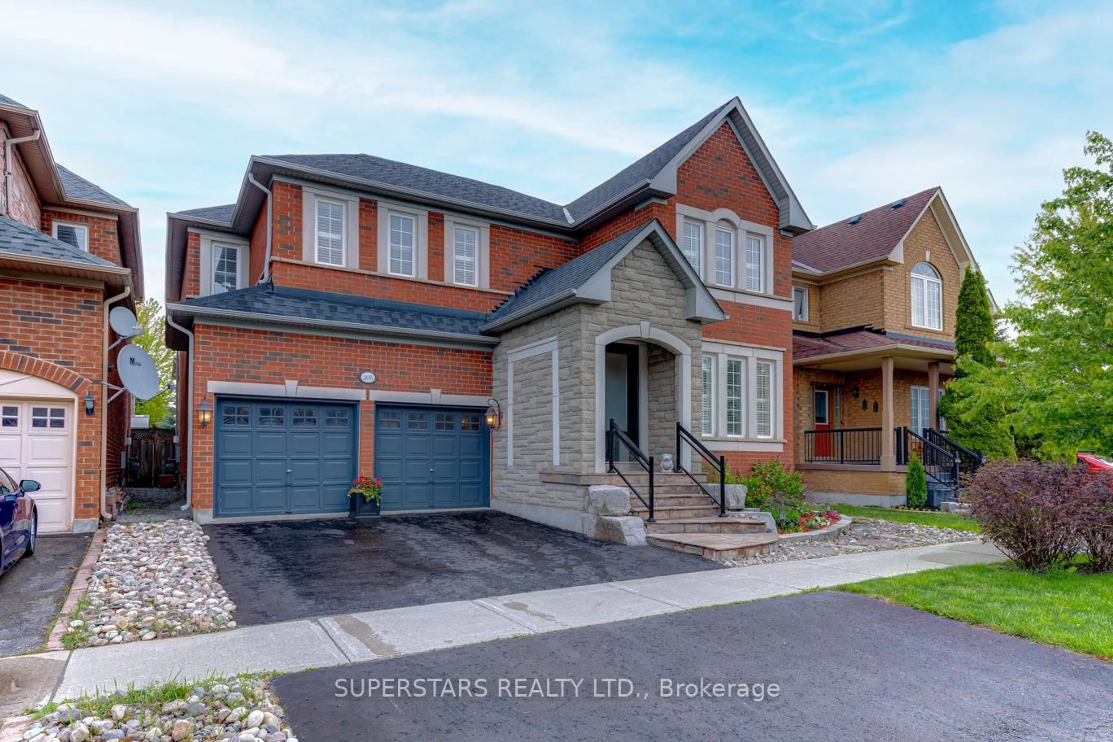 Home with brick exterior material, street for 205 Fred Mclaren Blvd, Markham Ontario L6E 1H2