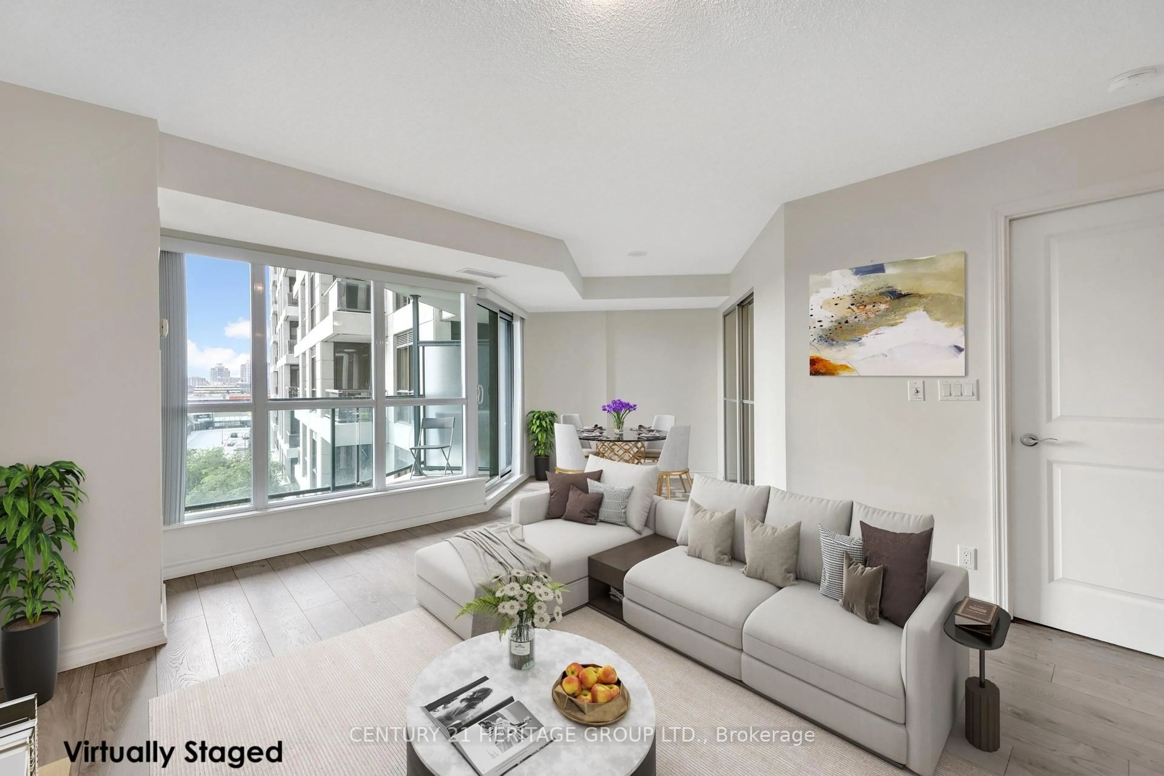 Living room with furniture, unknown for 18 Harding Blvd #514, Richmond Hill Ontario L4C 0T3